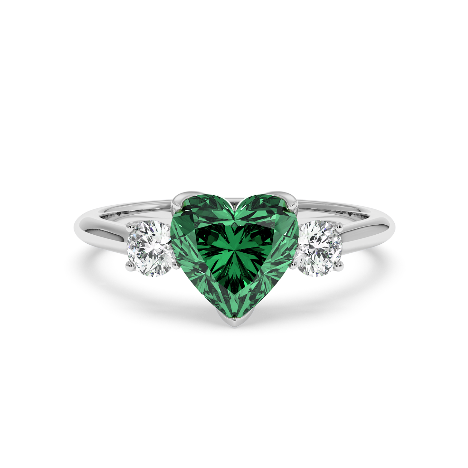 18K White Gold Dolce Engagement Ring