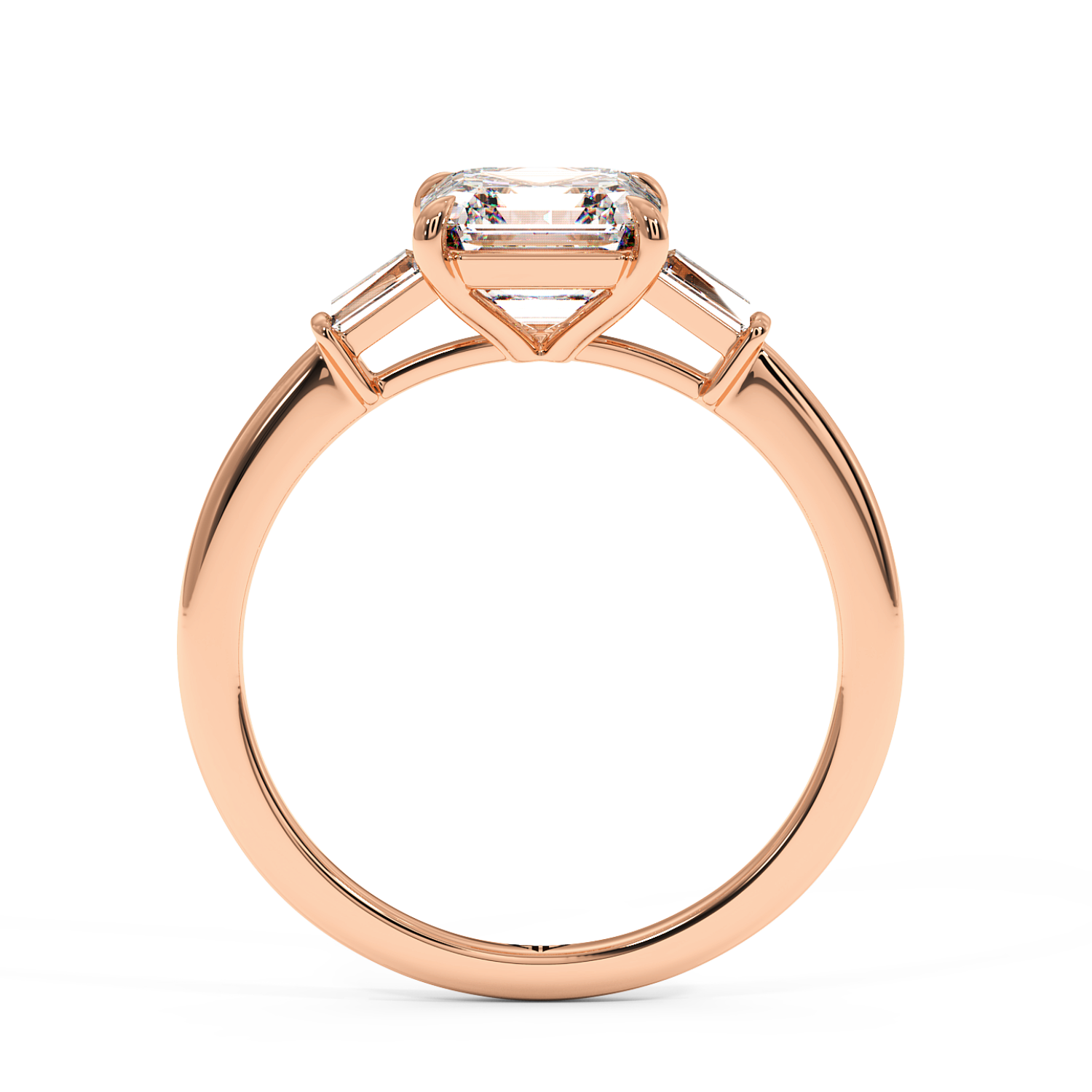 18K Rose Gold Quinn Engagement Ring