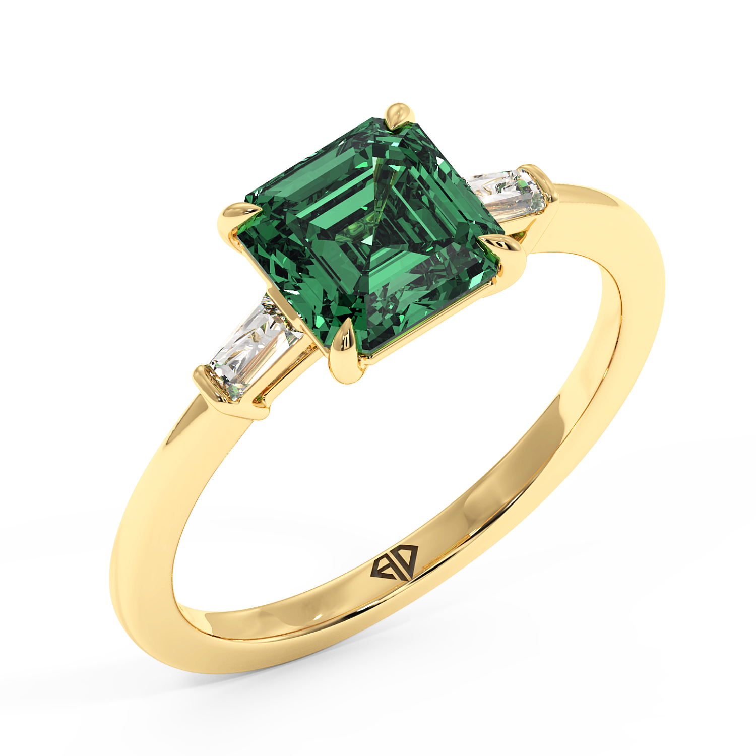 18K Yellow Gold Quinn Engagement Ring