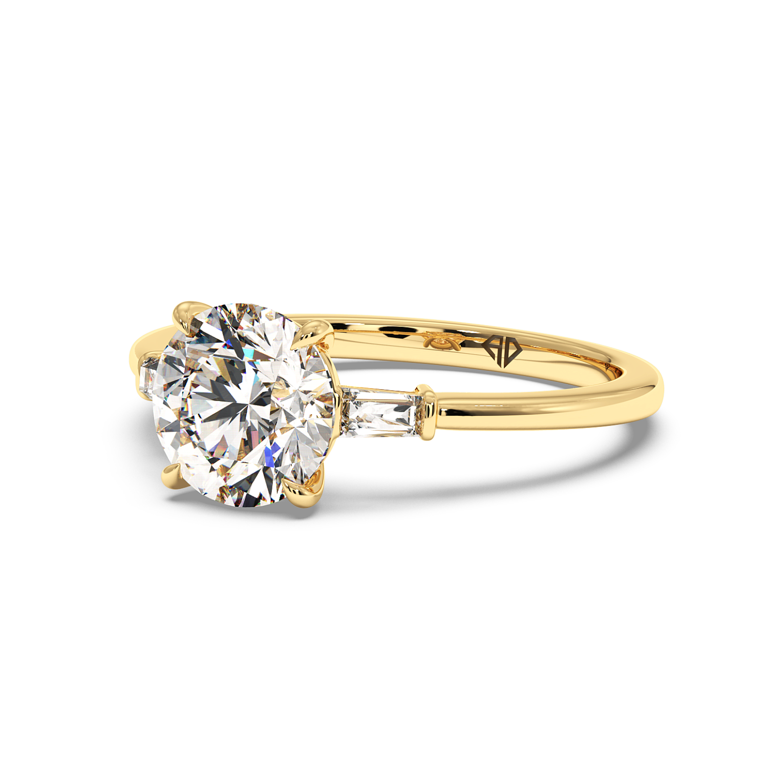 18K Yellow Gold Quinn Engagement Ring