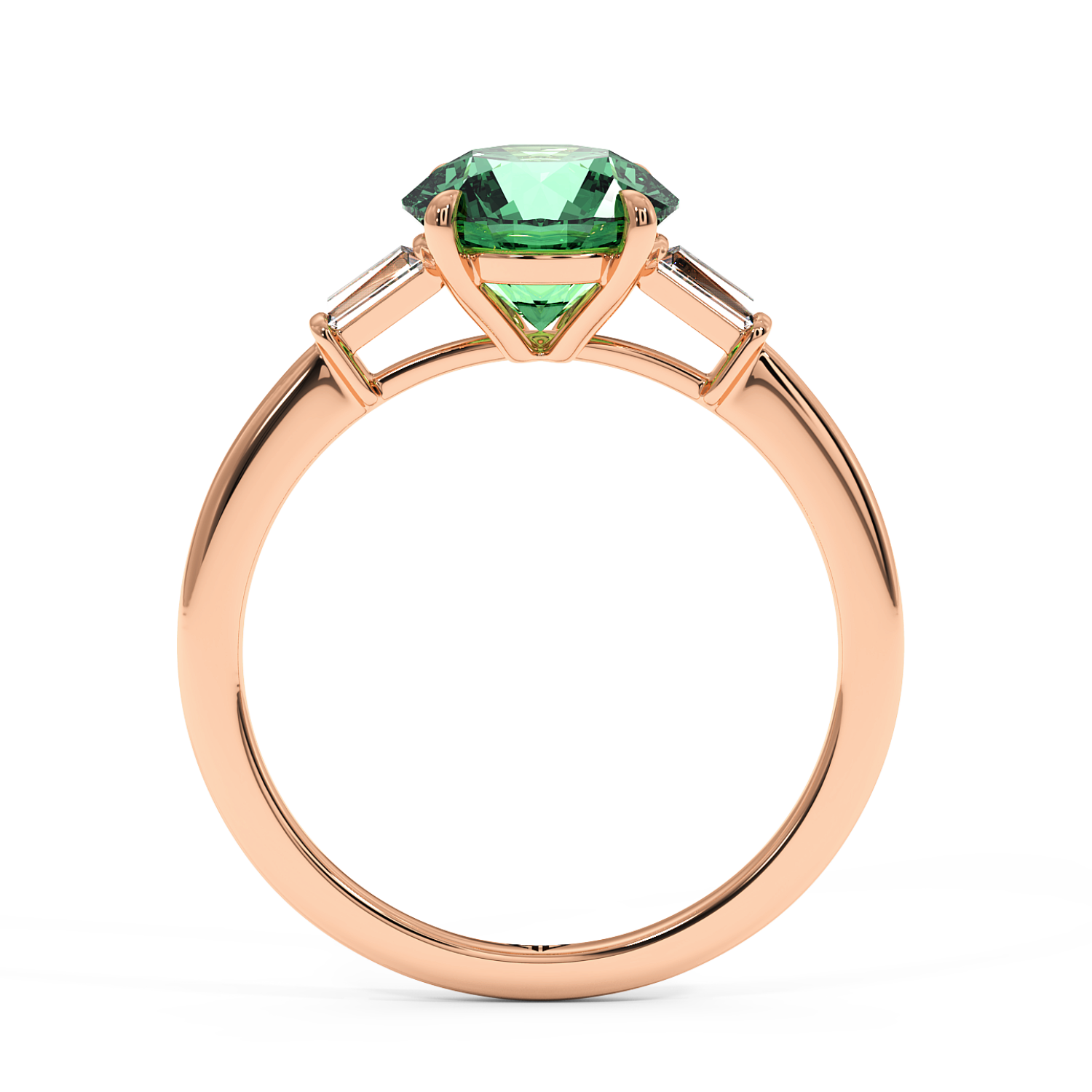 18K Rose Gold Quinn Engagement Ring