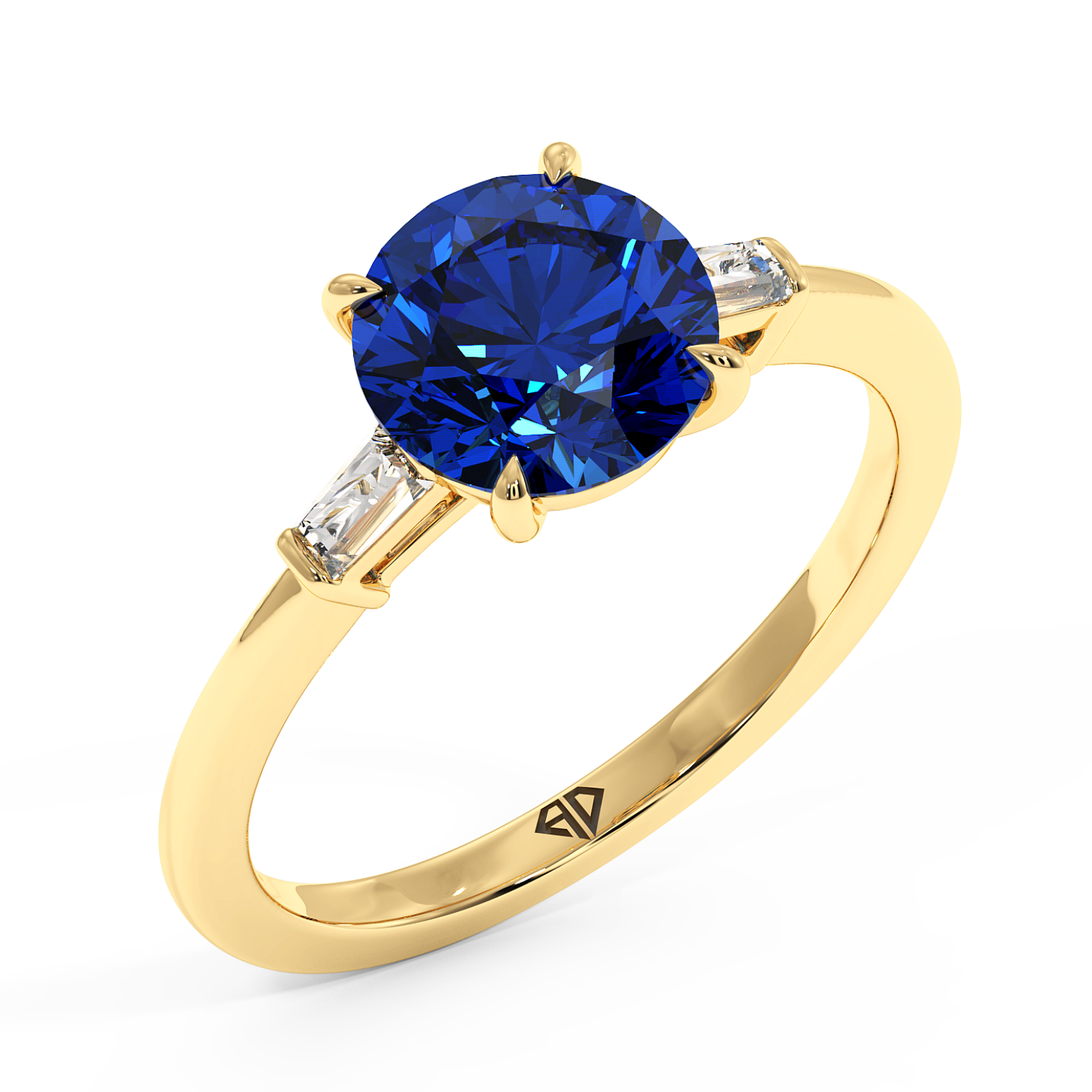 18K Yellow Gold Quinn Engagement Ring