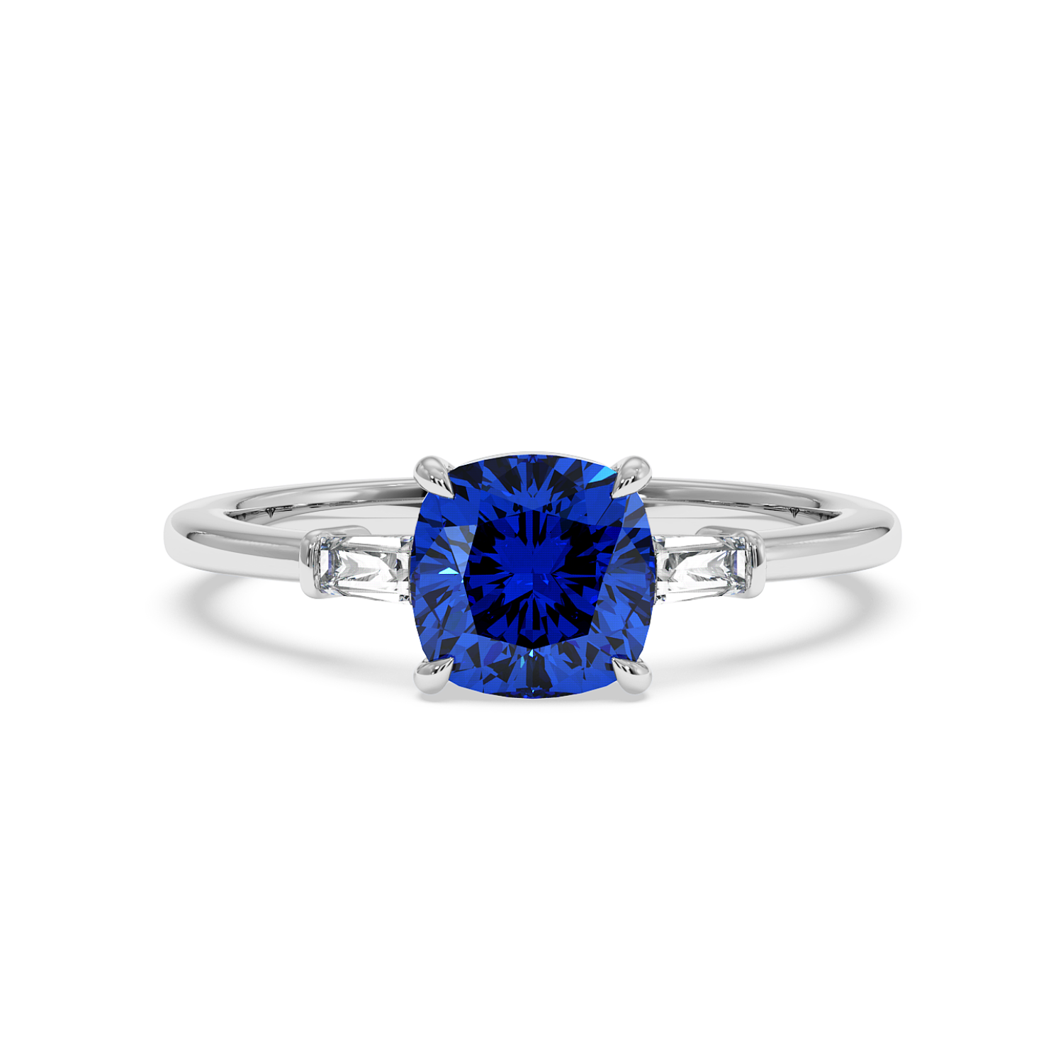 18K White Gold Quinn Engagement Ring