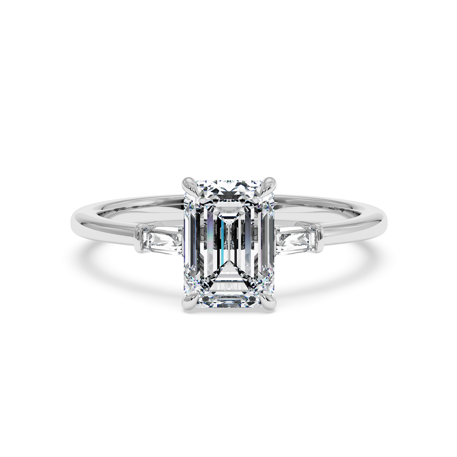 Platinum Quinn Engagement Ring