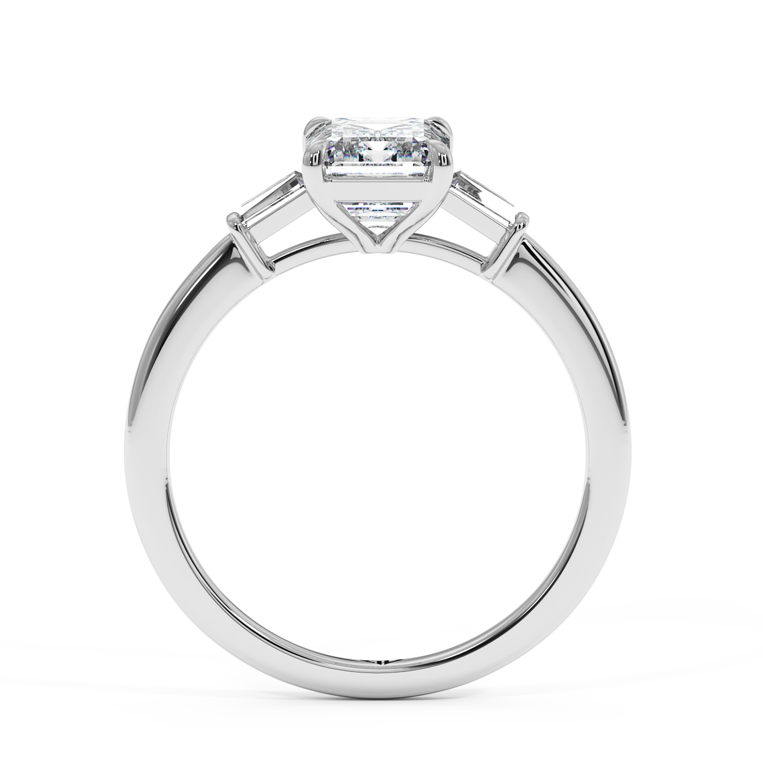 Platinum Quinn Engagement Ring