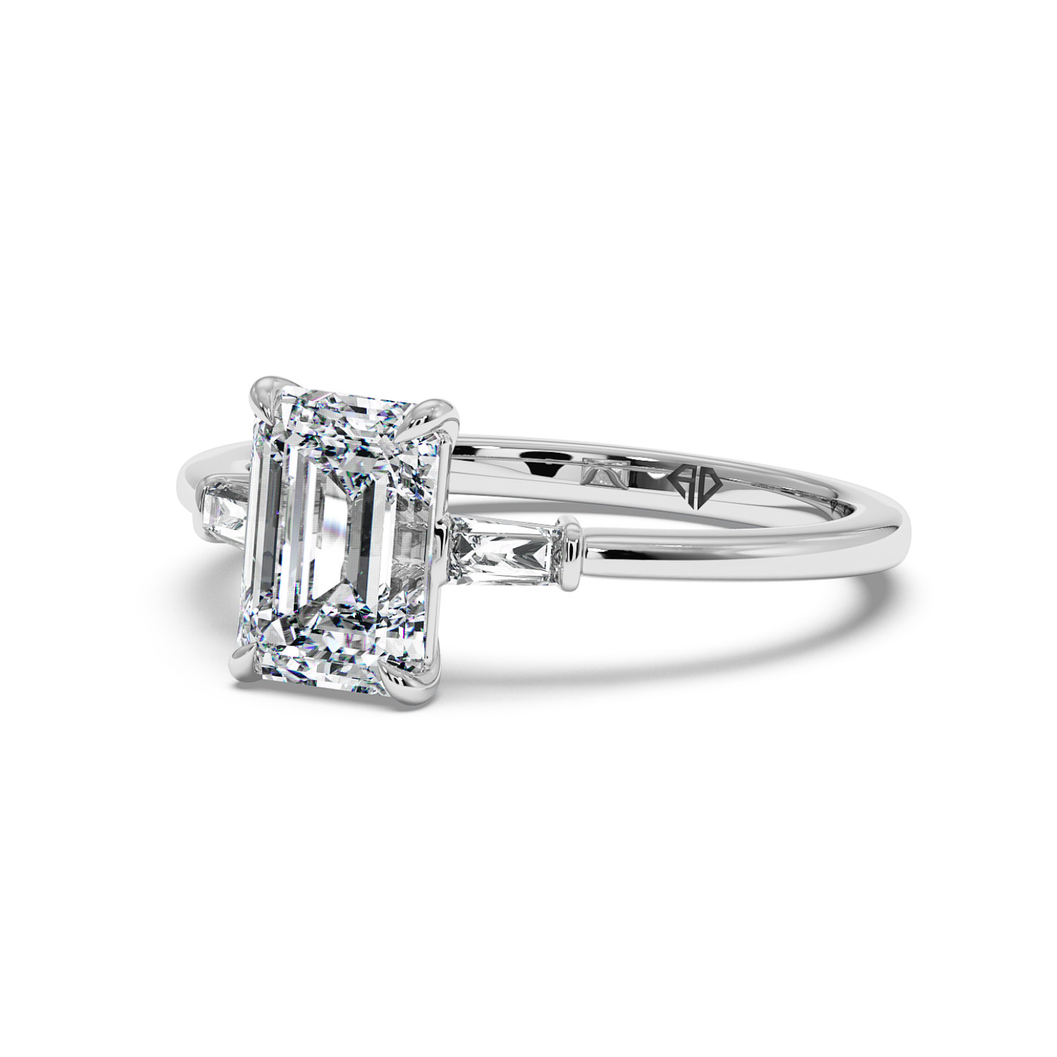 Platinum Quinn Engagement Ring