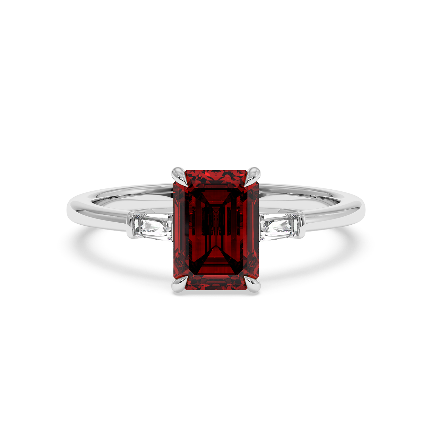 Platinum Quinn Engagement Ring