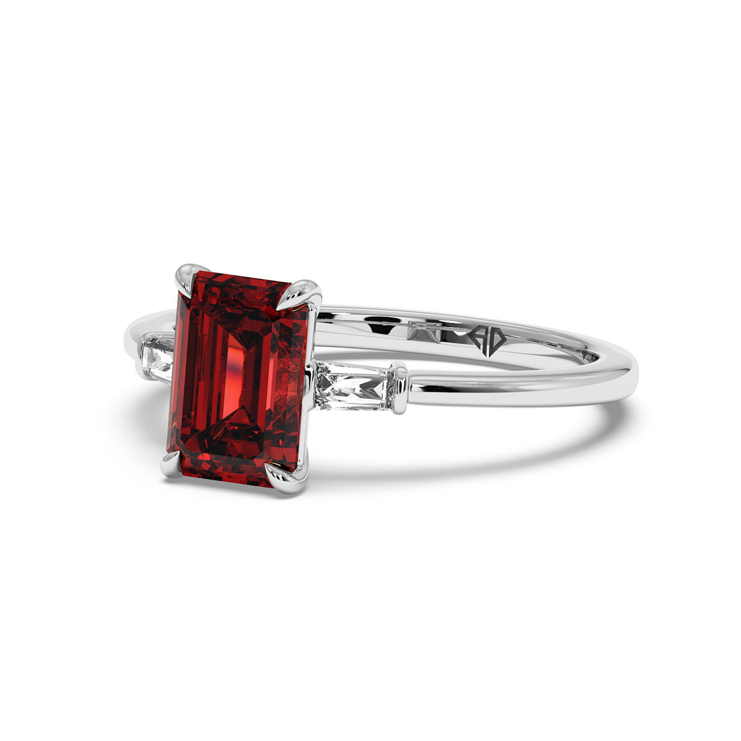 Platinum Quinn Engagement Ring