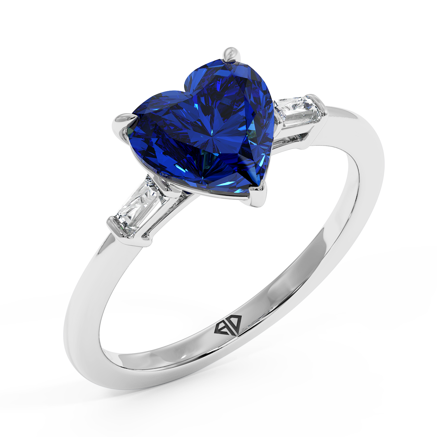 Platinum Quinn Engagement Ring