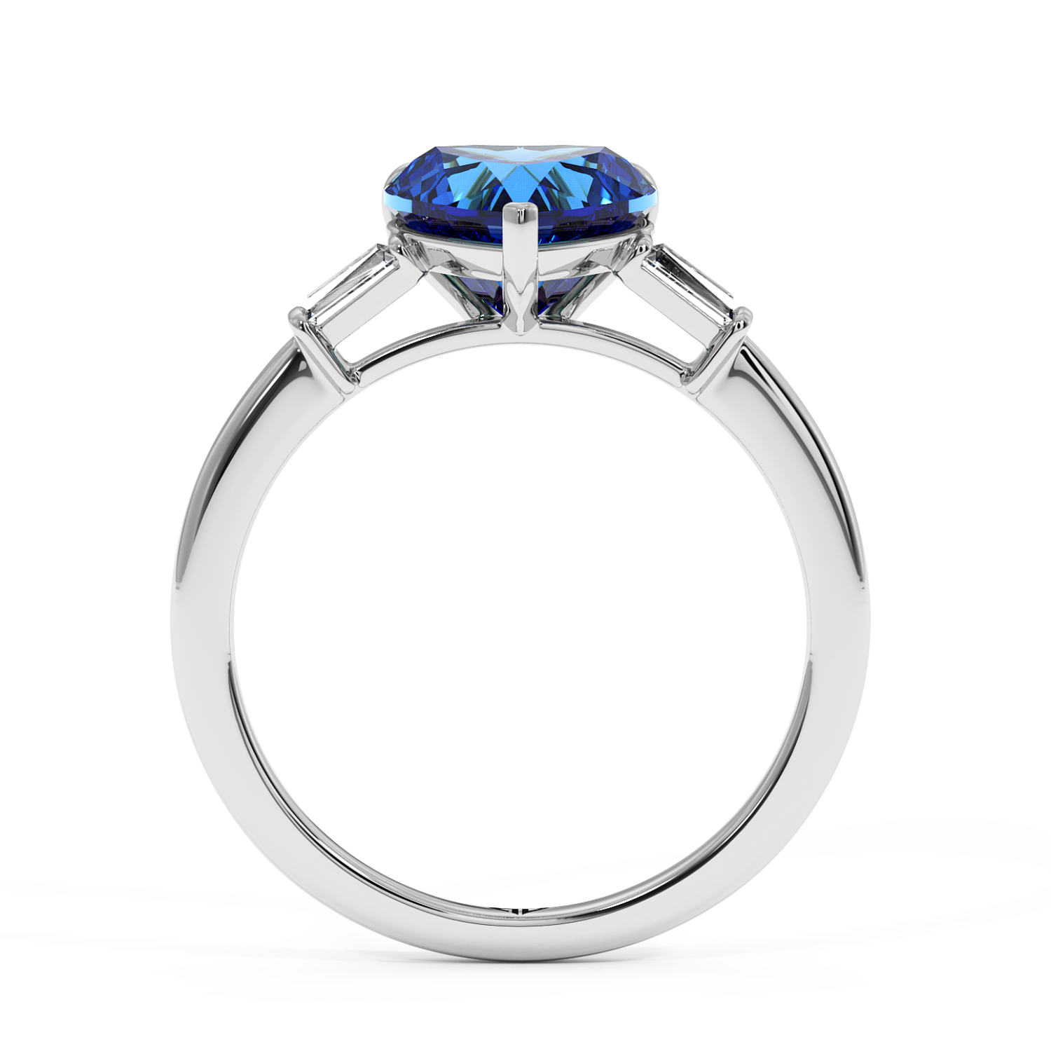 Platinum Quinn Engagement Ring