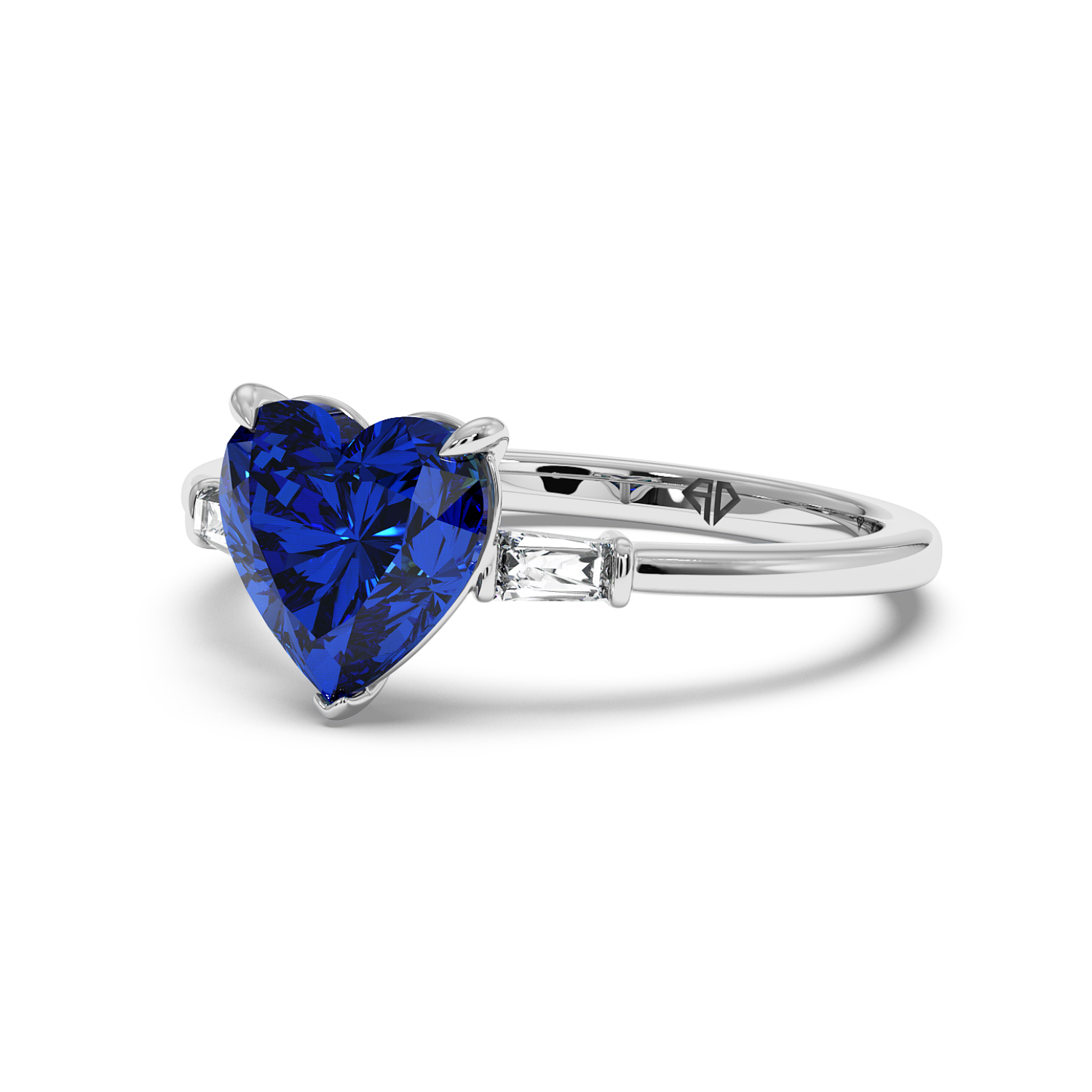 Platinum Quinn Engagement Ring