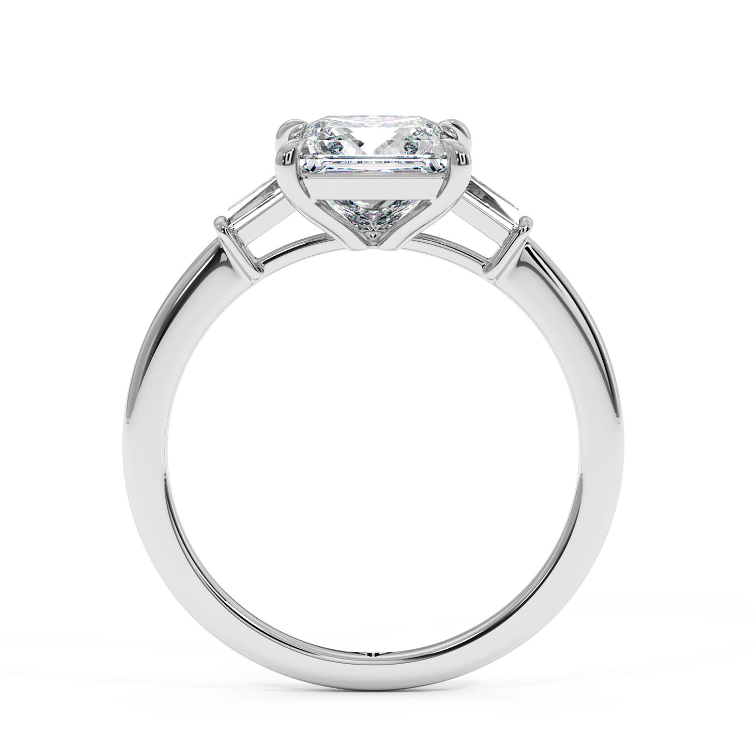 Platinum Quinn Engagement Ring