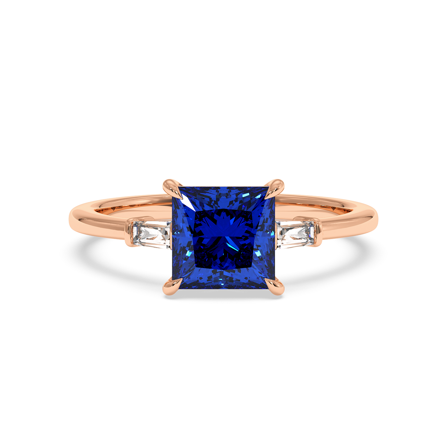 18K Rose Gold Quinn Engagement Ring