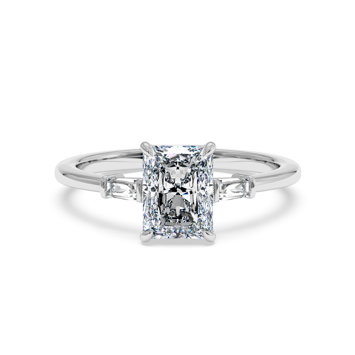 Platinum Quinn Engagement Ring