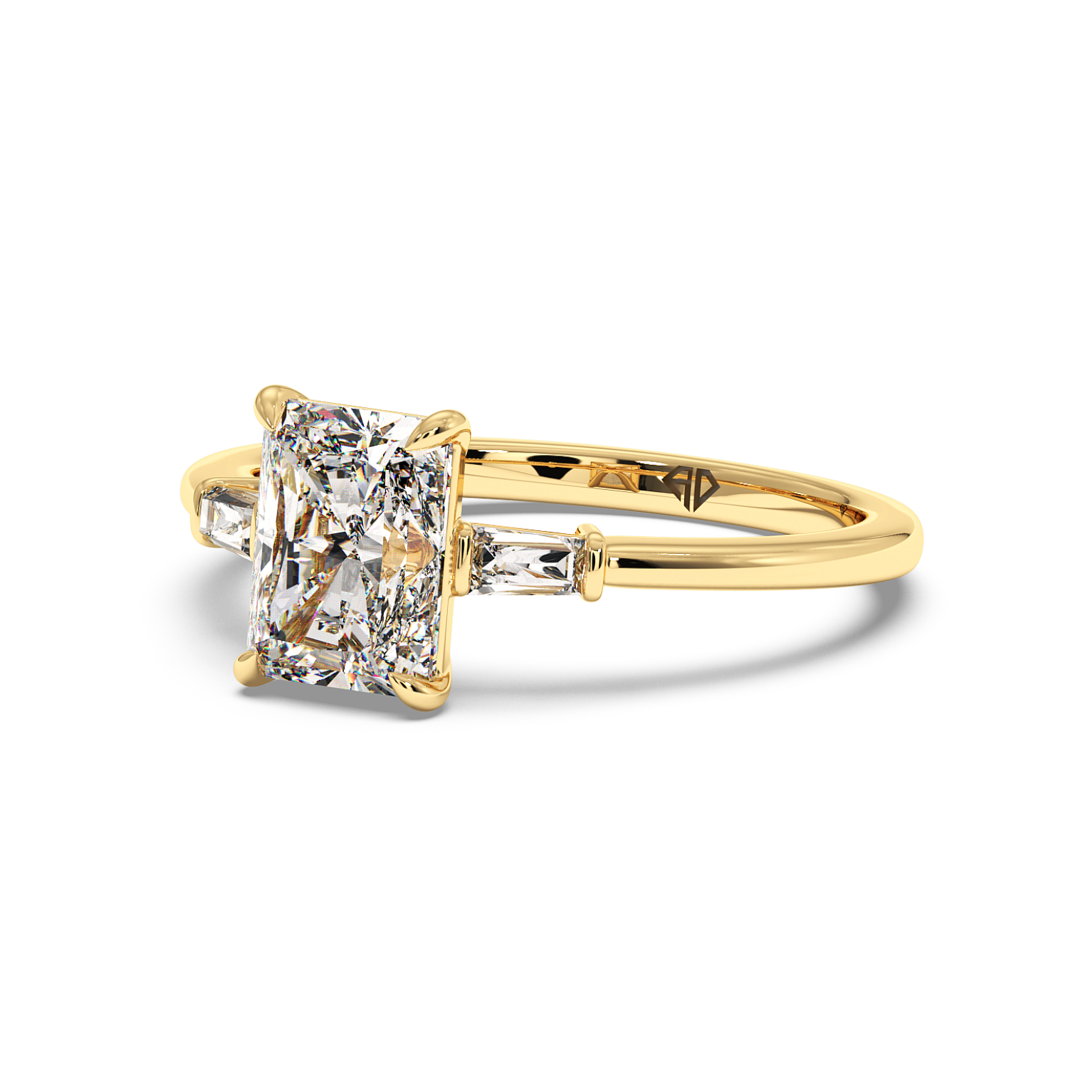 18K Yellow Gold Quinn Engagement Ring