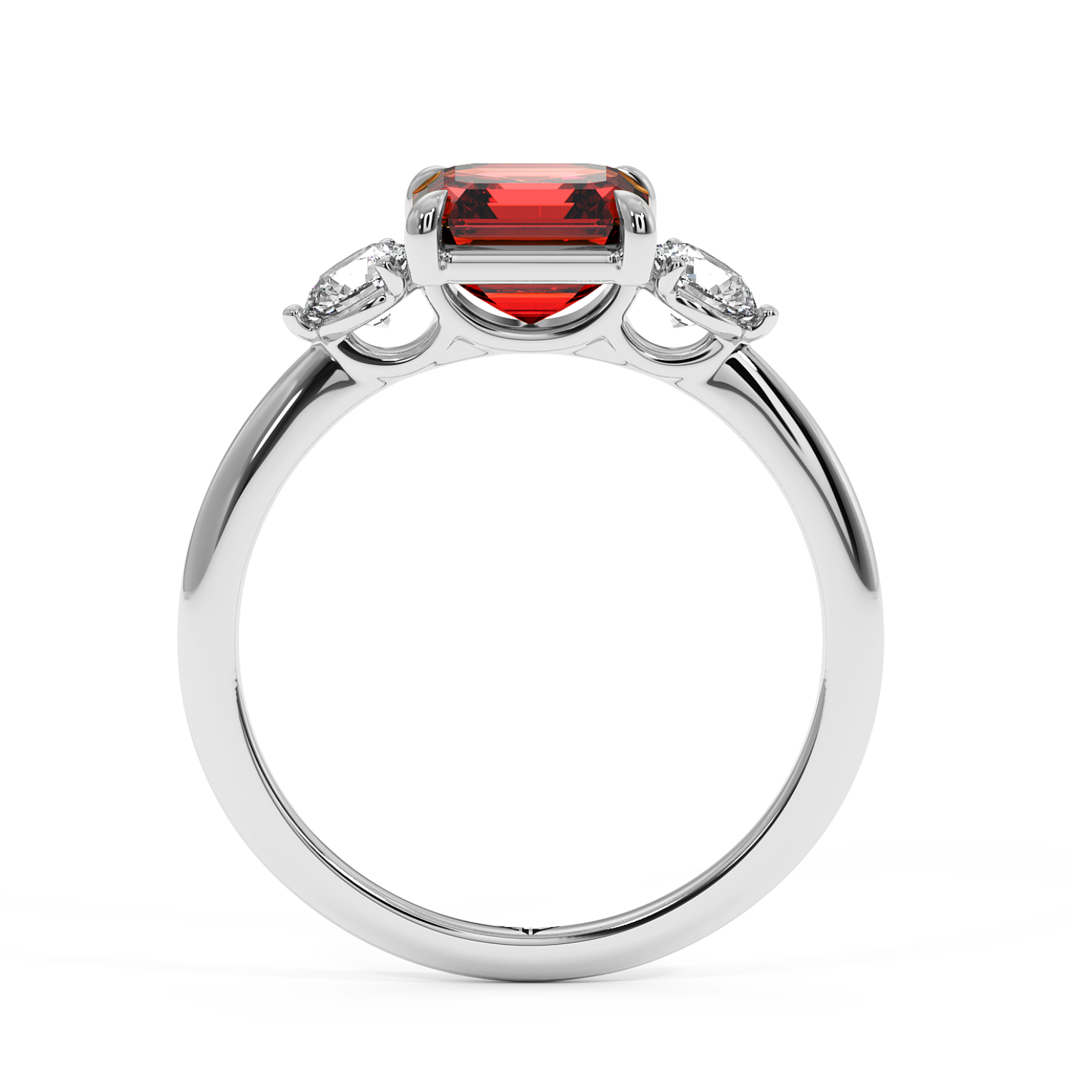 Platinum Aida Engagement Ring