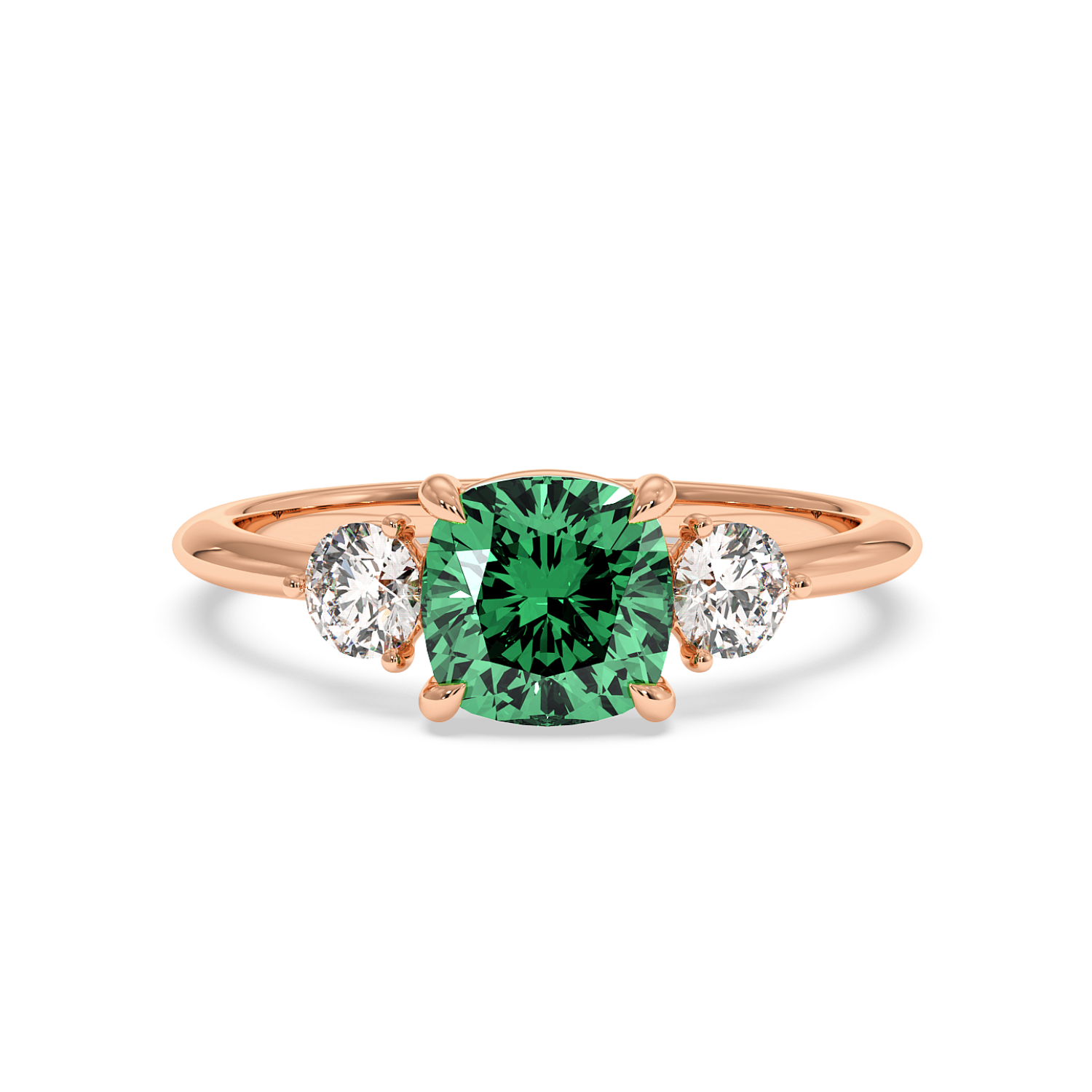 18K Rose Gold Aida Engagement Ring