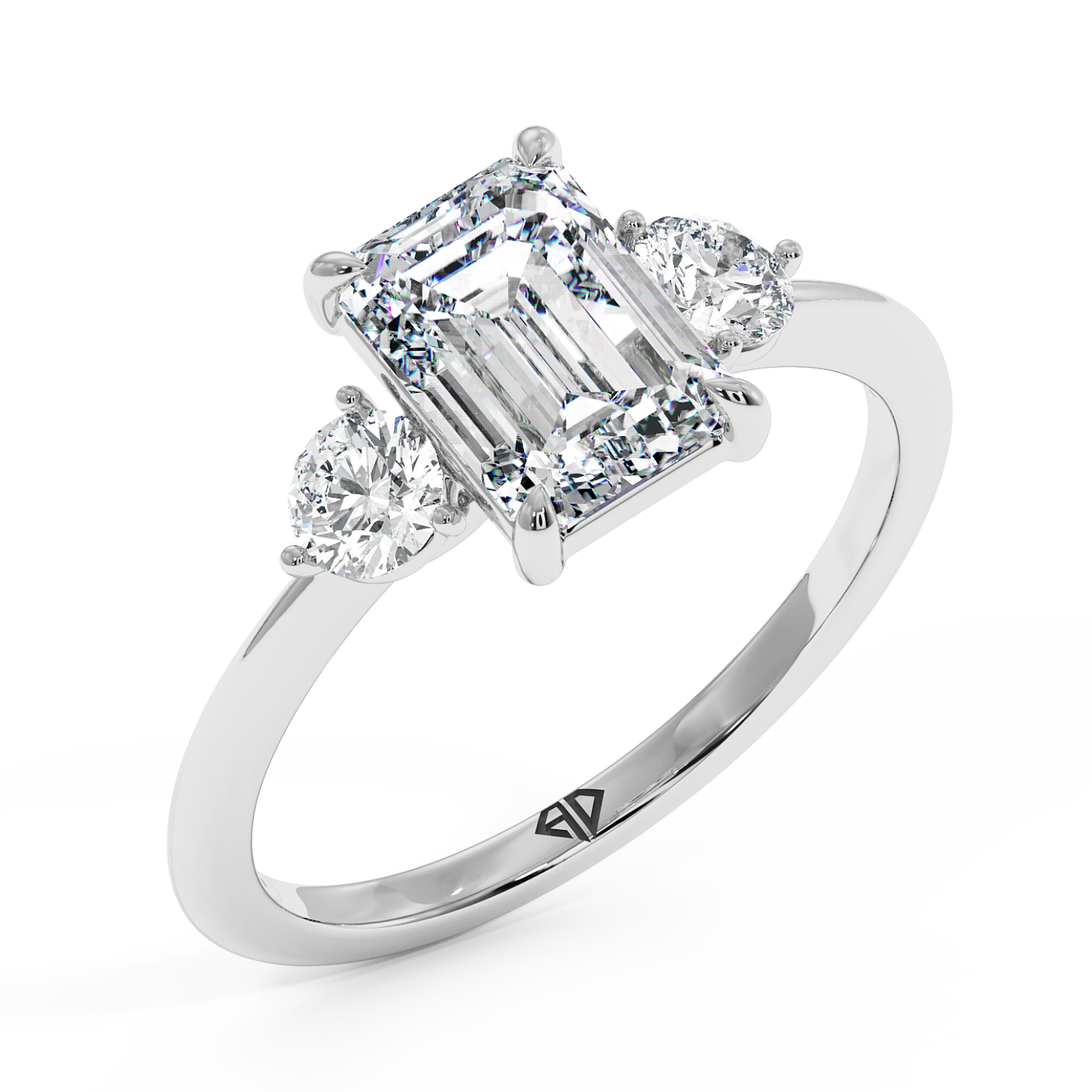 Platinum Aida Engagement Ring