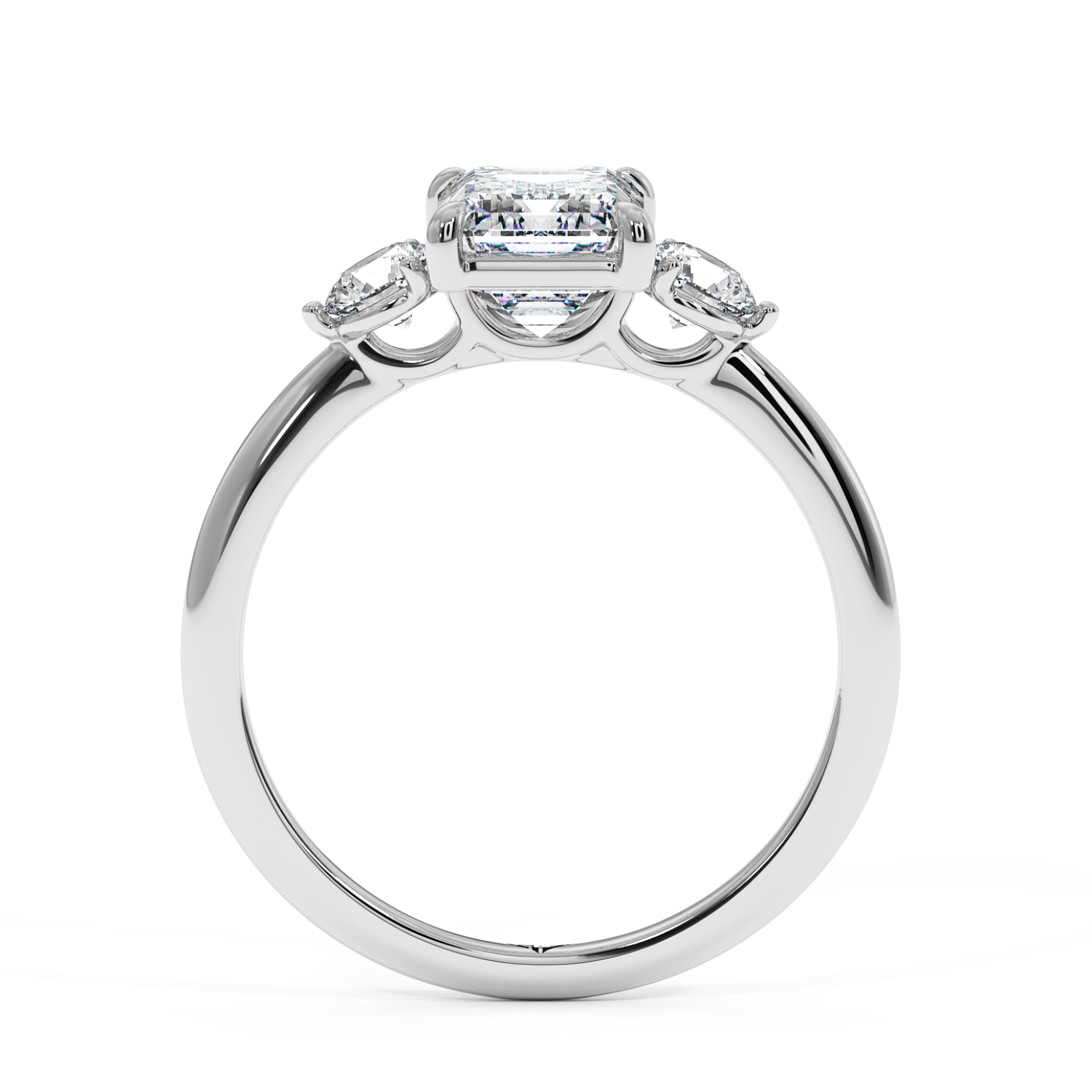 Platinum Aida Engagement Ring