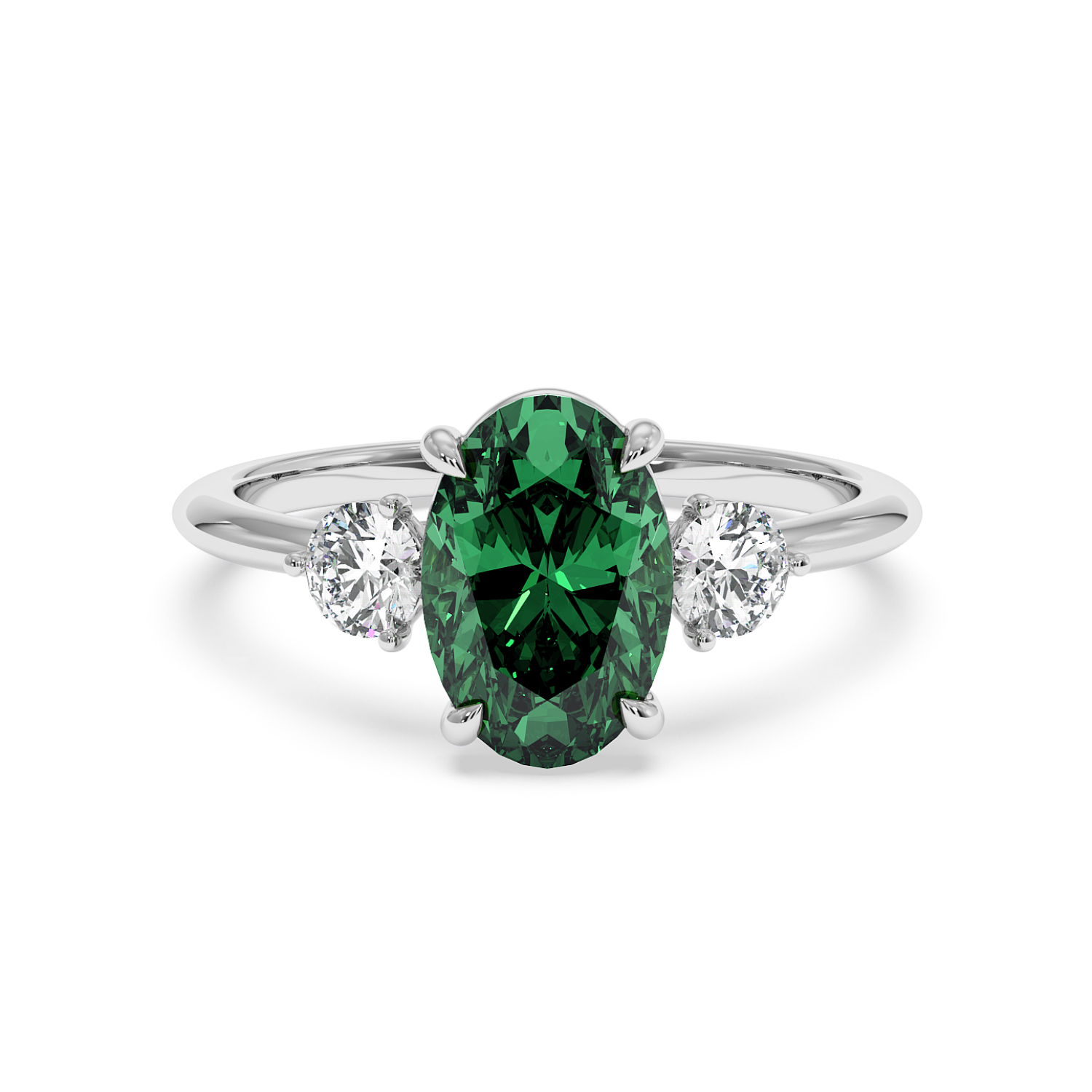 Platinum Aida Engagement Ring