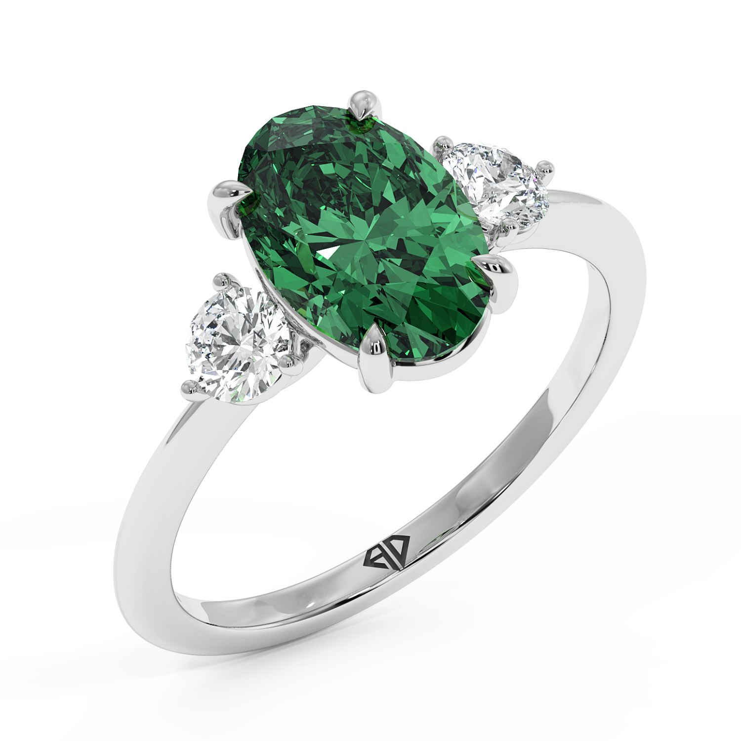 Platinum Aida Engagement Ring