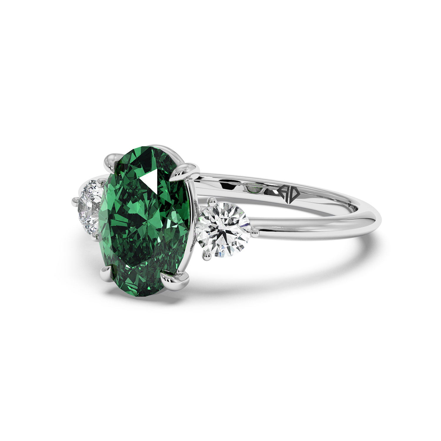 Platinum Aida Engagement Ring