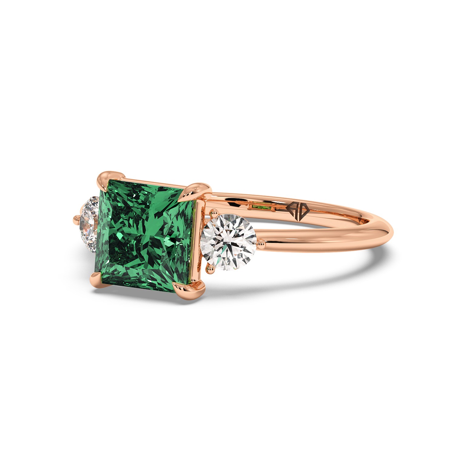 18K Rose Gold Aida Engagement Ring