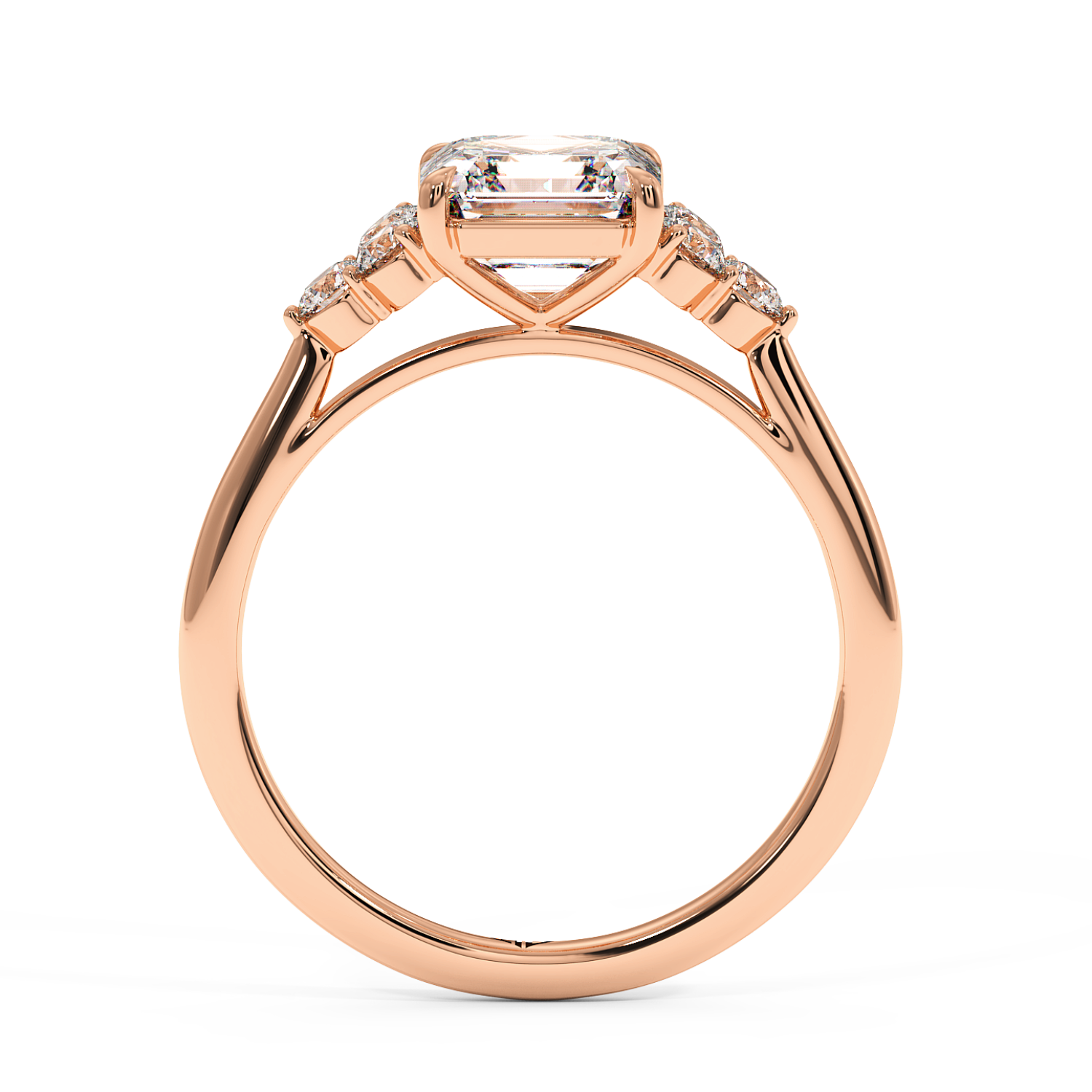 18K Rose Gold Sasha Engagement Ring
