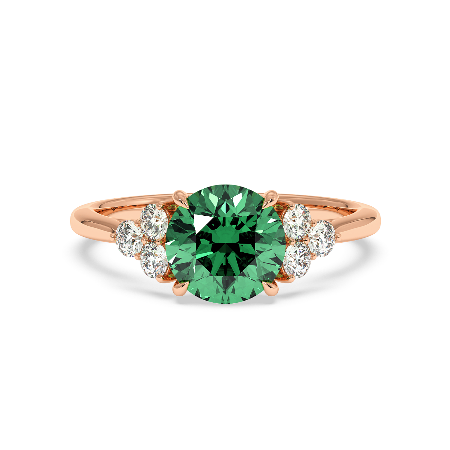 18K Rose Gold Sasha Engagement Ring