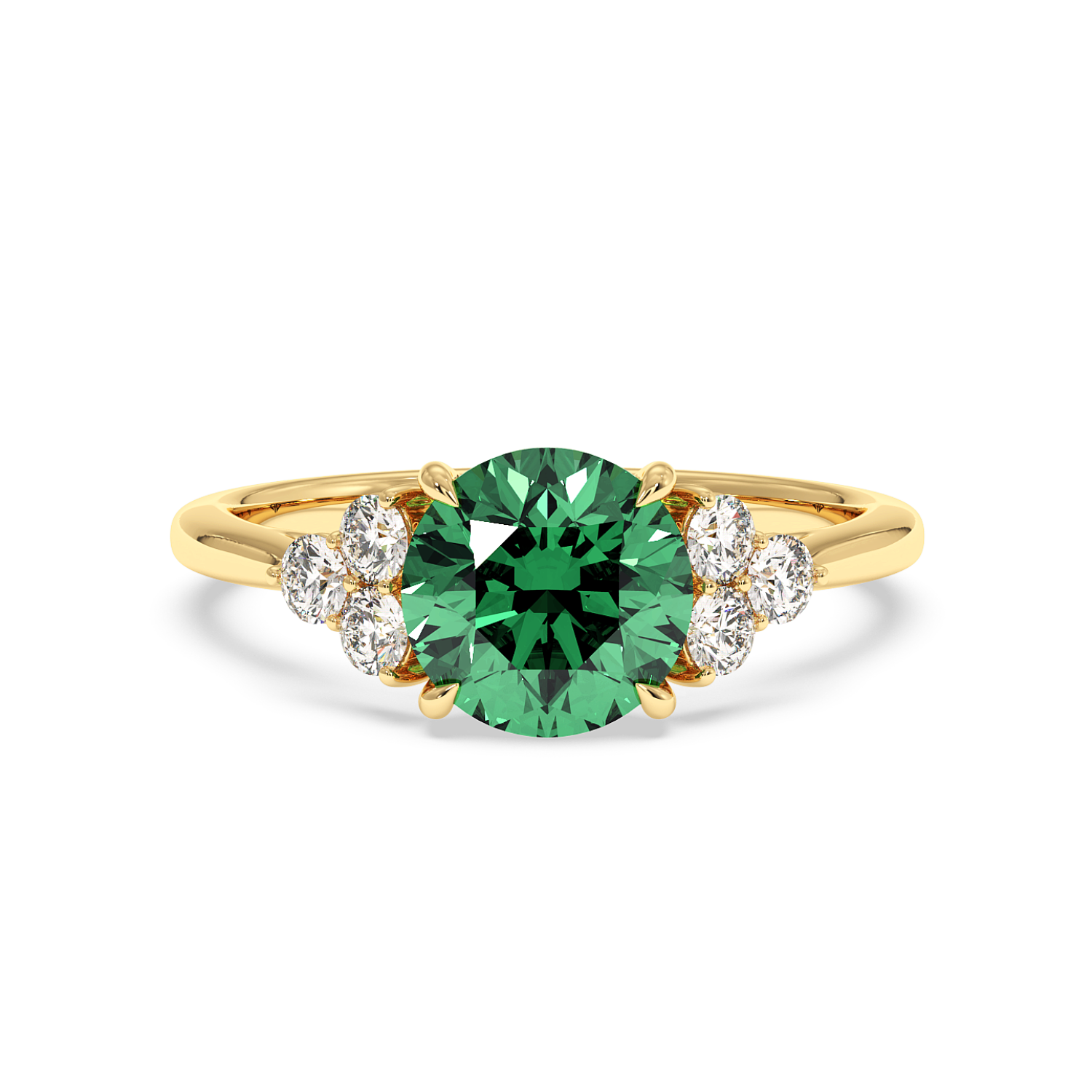 18K Yellow Gold Sasha Engagement Ring