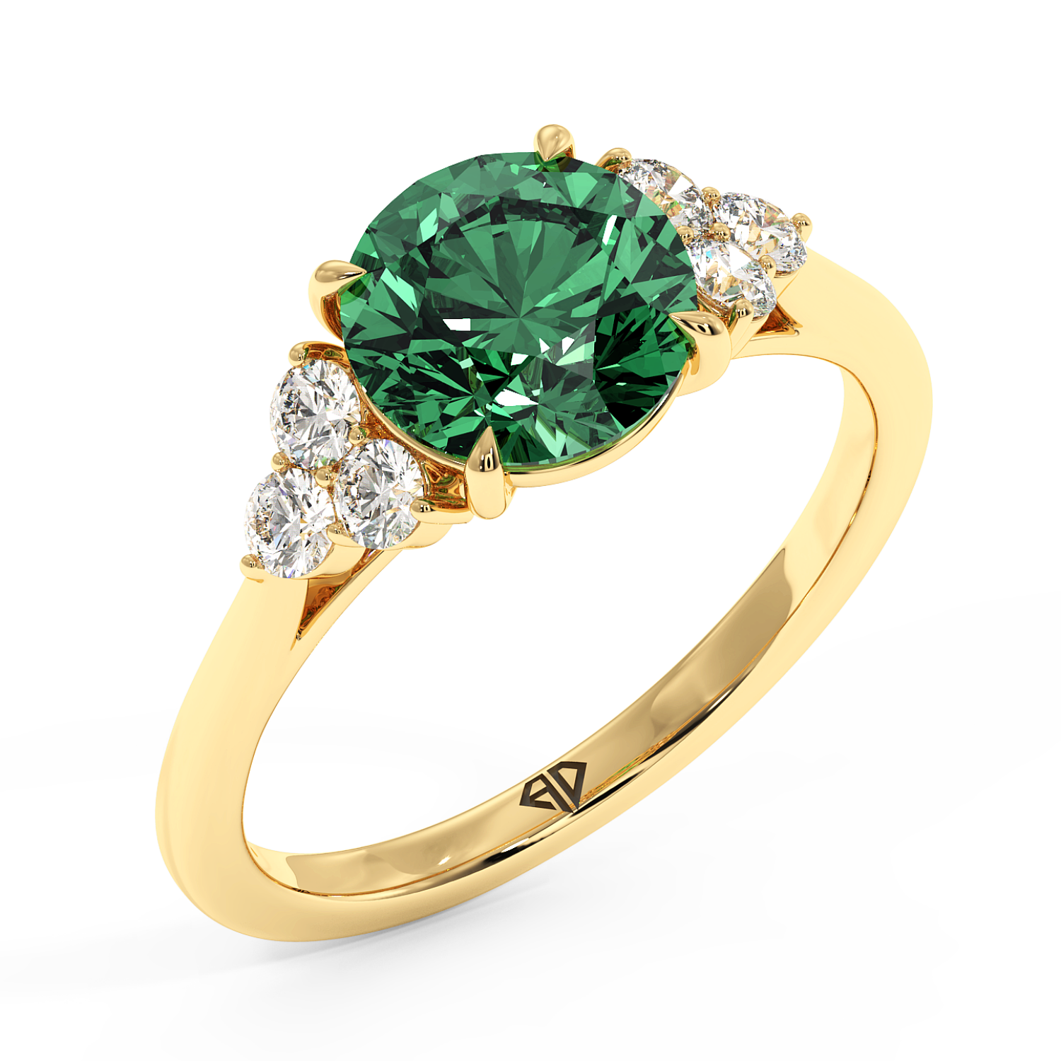 18K Yellow Gold Sasha Engagement Ring