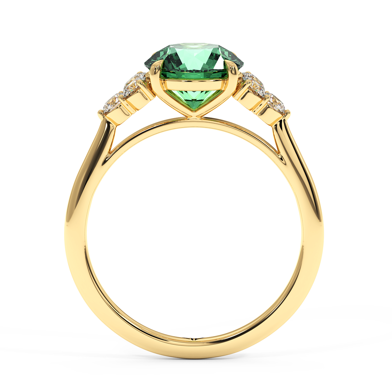 18K Yellow Gold Sasha Engagement Ring