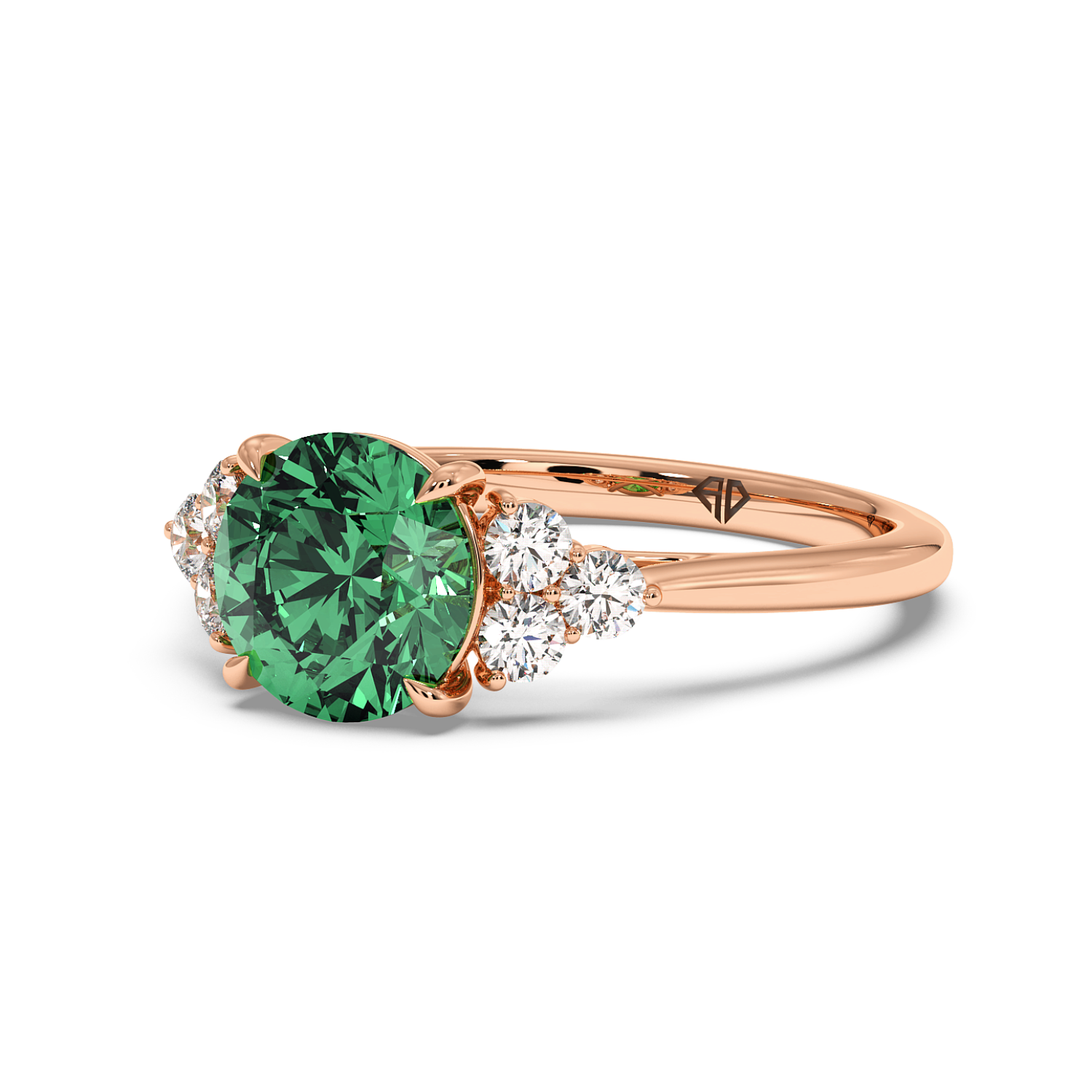 18K Rose Gold Sasha Engagement Ring