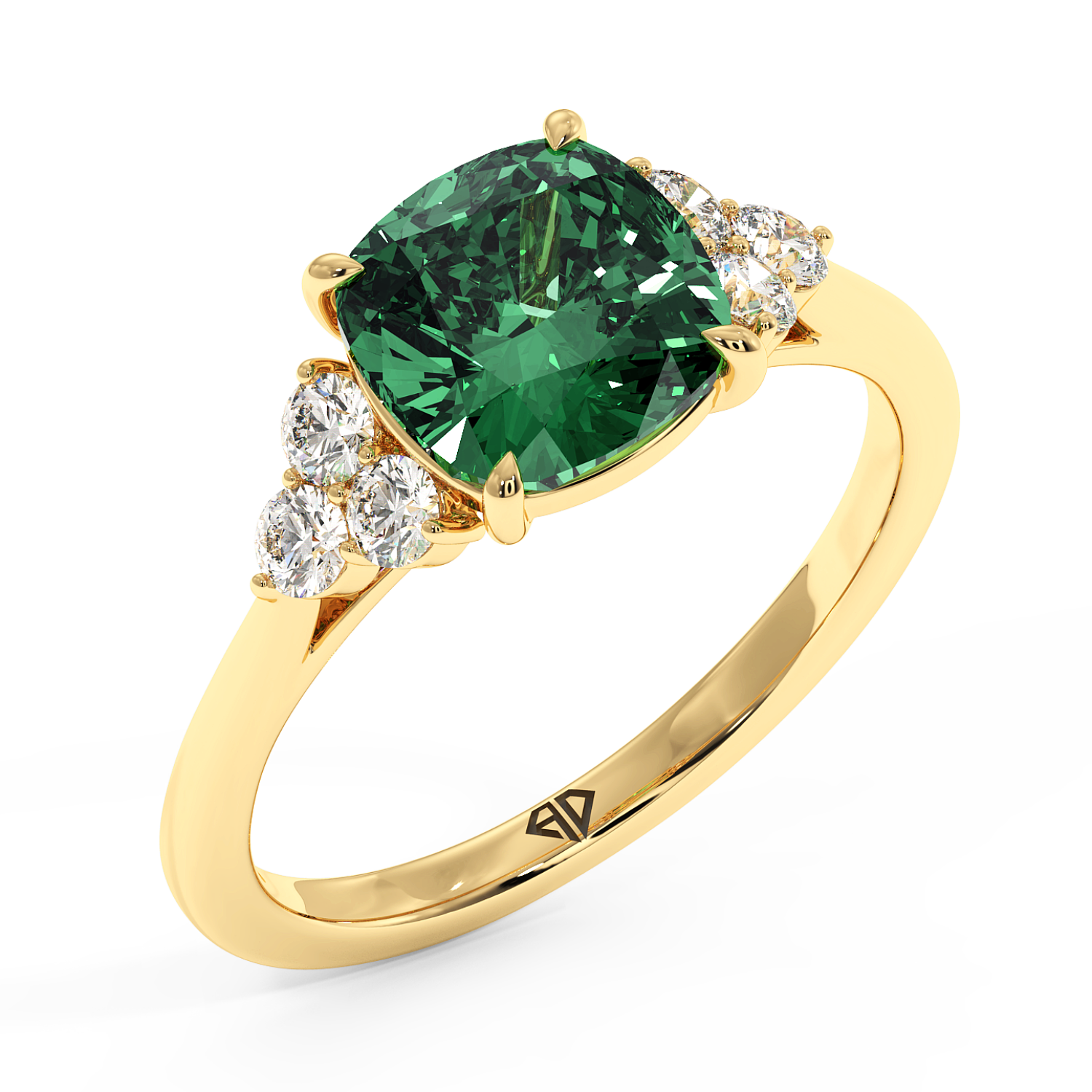 18K Yellow Gold Sasha Engagement Ring