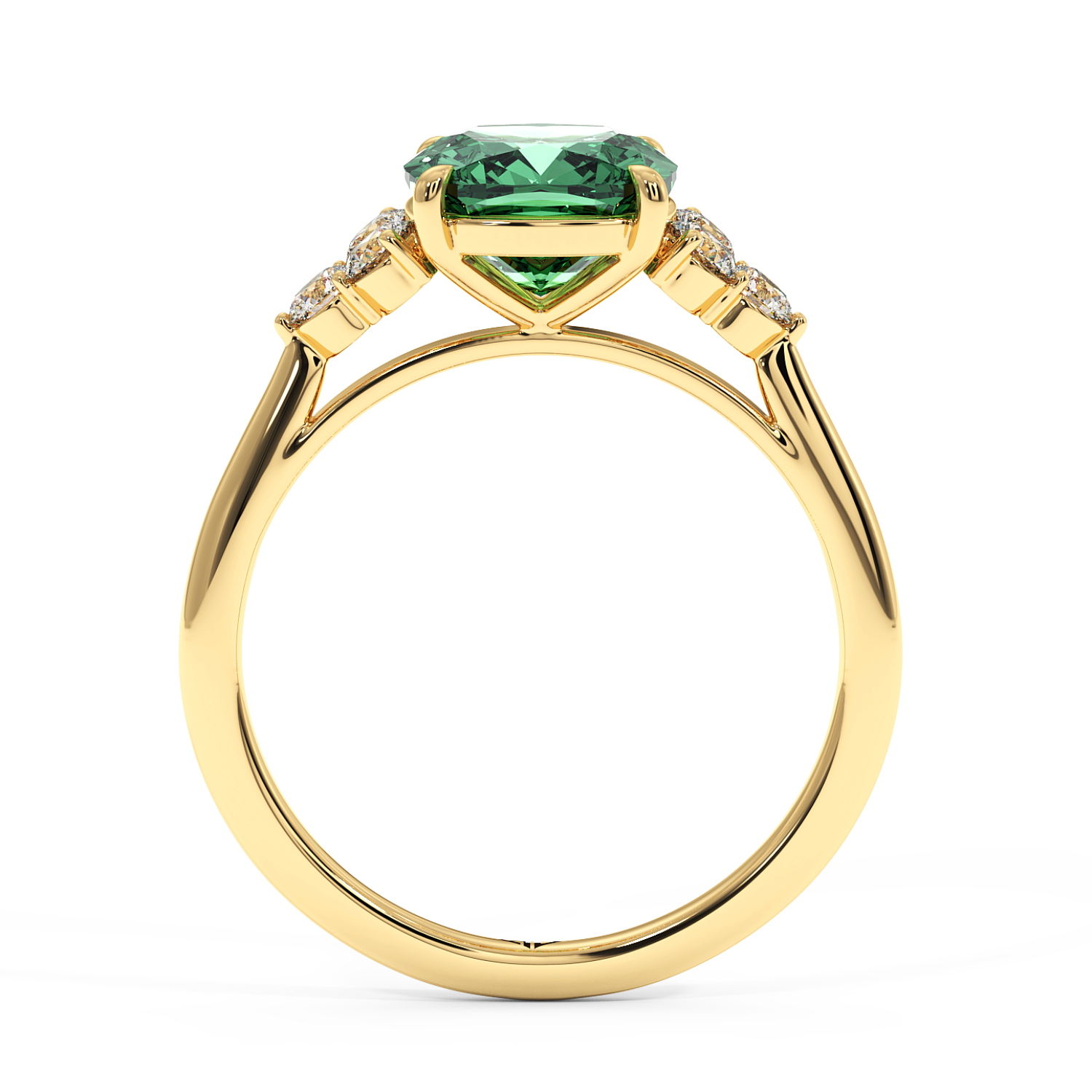 18K Yellow Gold Sasha Engagement Ring