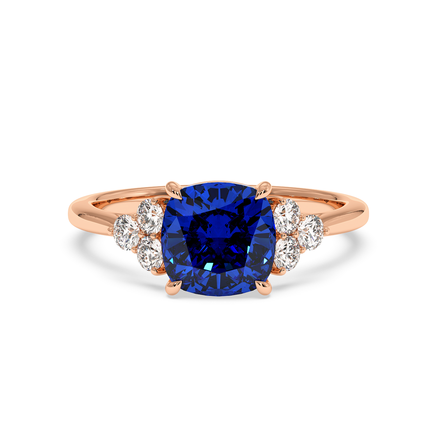 18K Rose Gold Sasha Engagement Ring