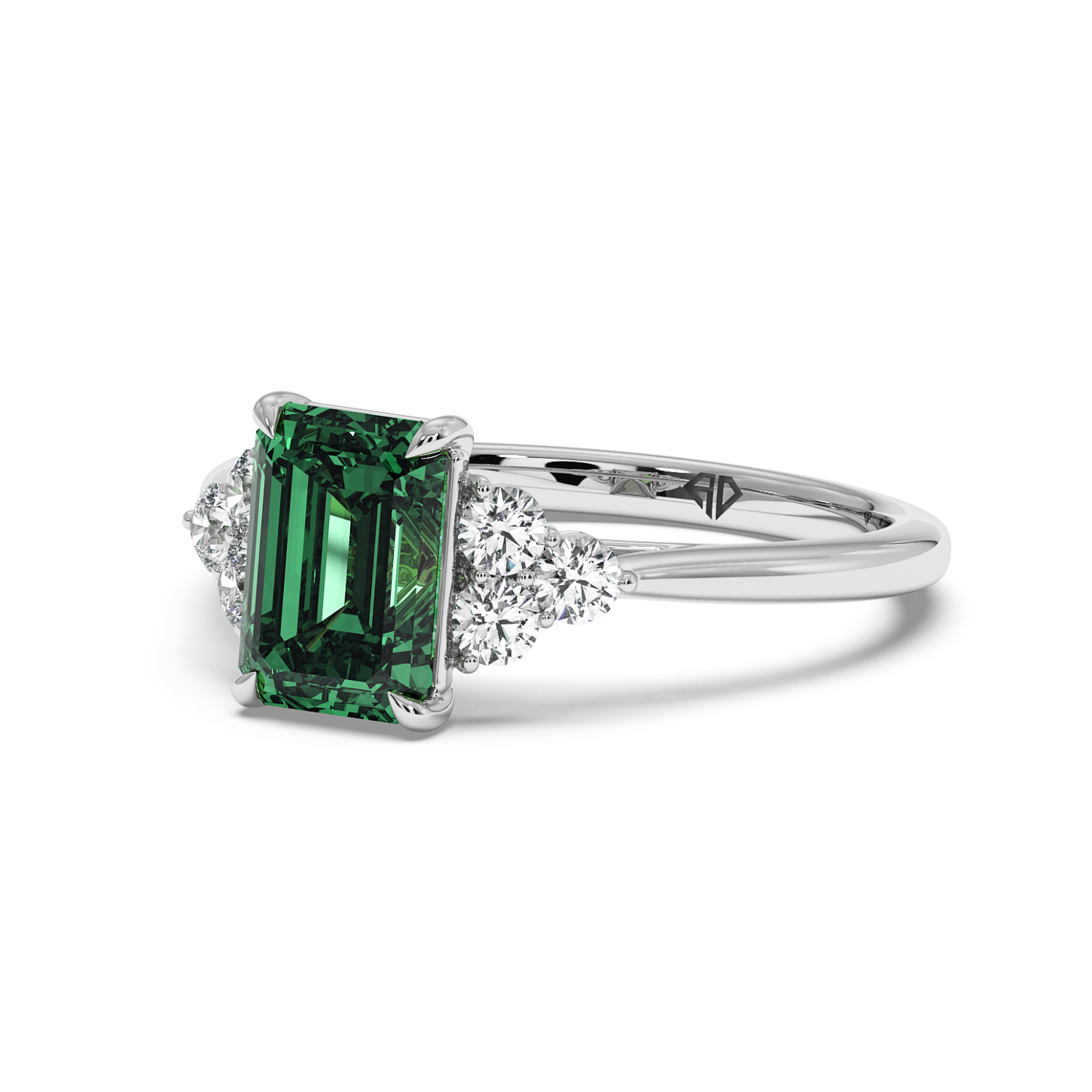 18K White Gold Sasha Engagement Ring