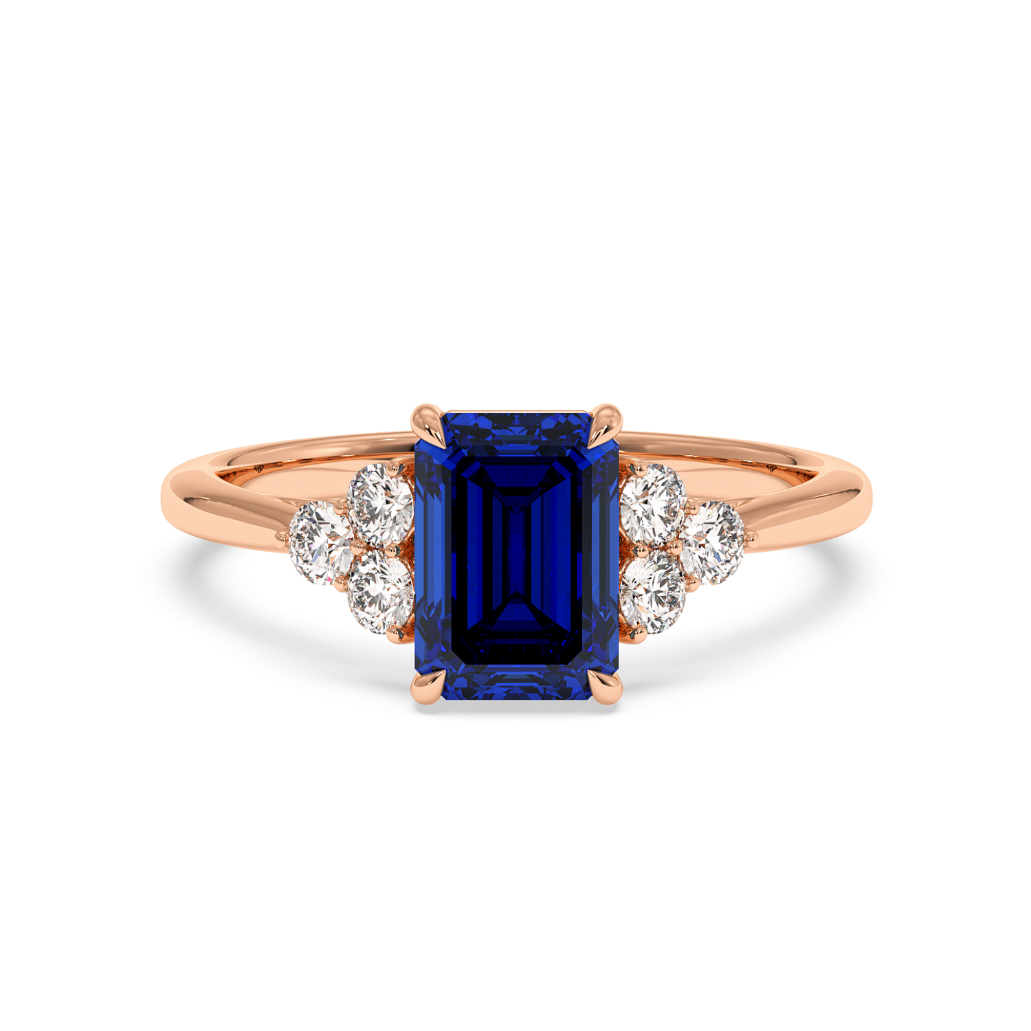 18K Rose Gold Sasha Engagement Ring