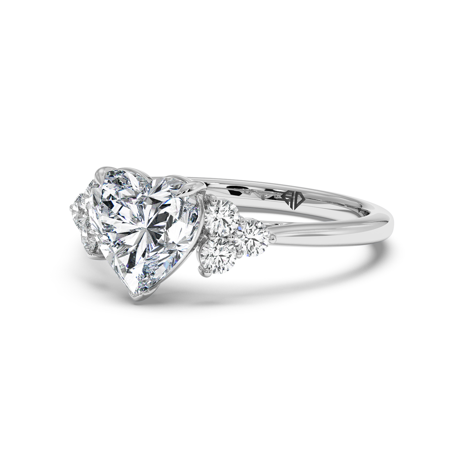 18K White Gold Sasha Engagement Ring