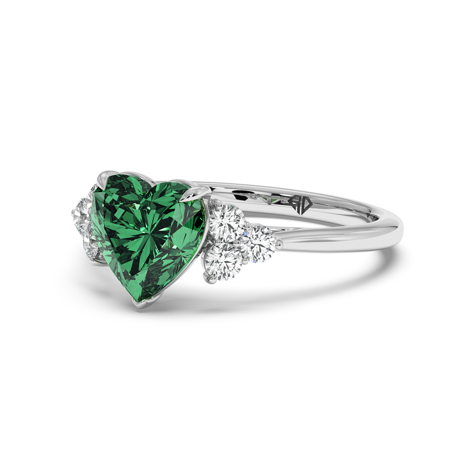 18K White Gold Sasha Engagement Ring