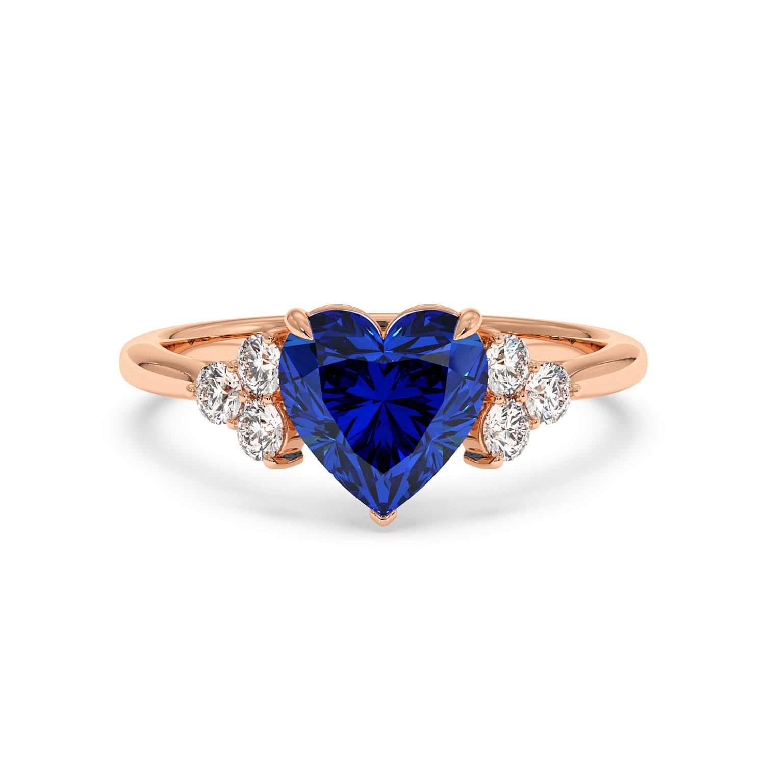 18K Rose Gold Sasha Engagement Ring