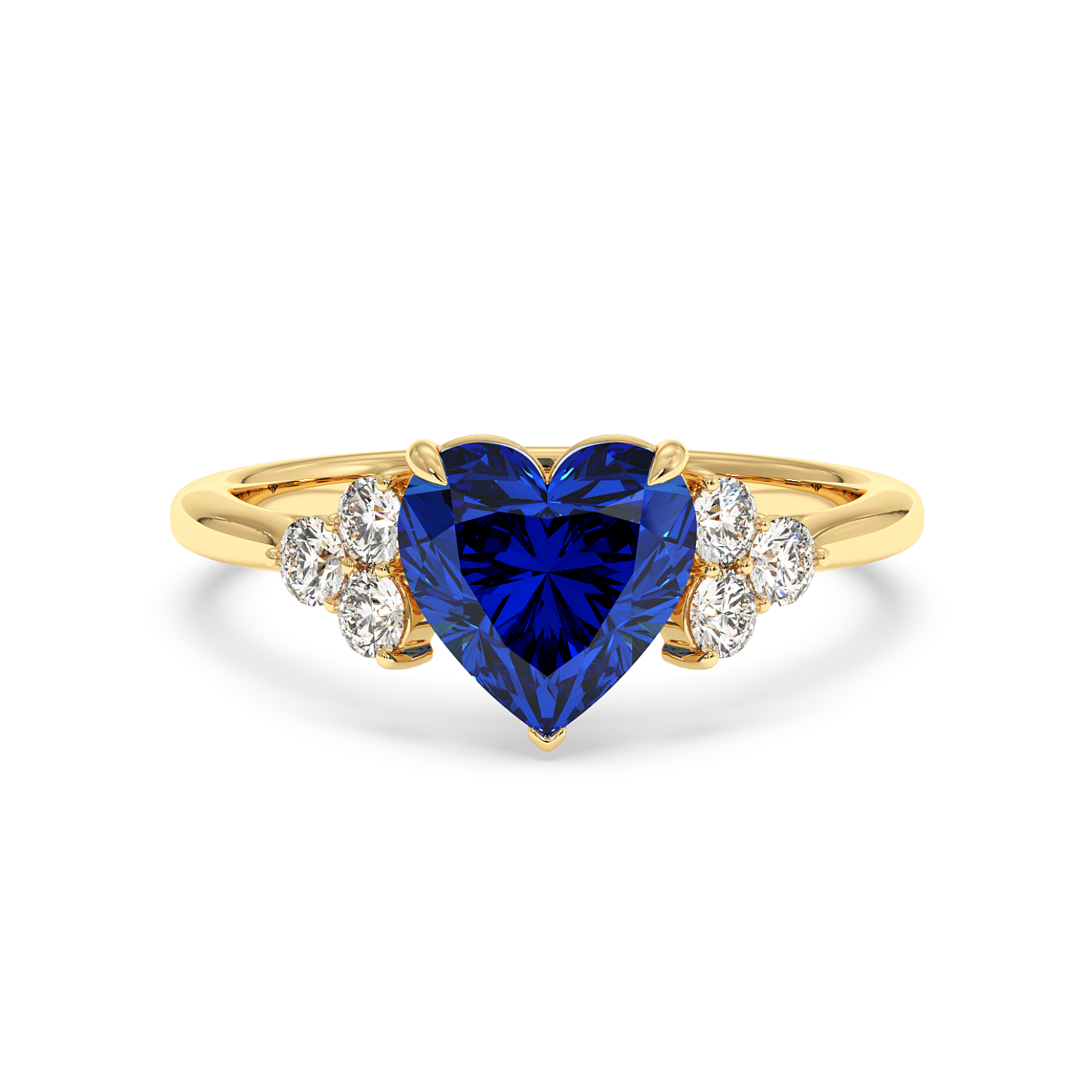 18K Yellow Gold Sasha Engagement Ring