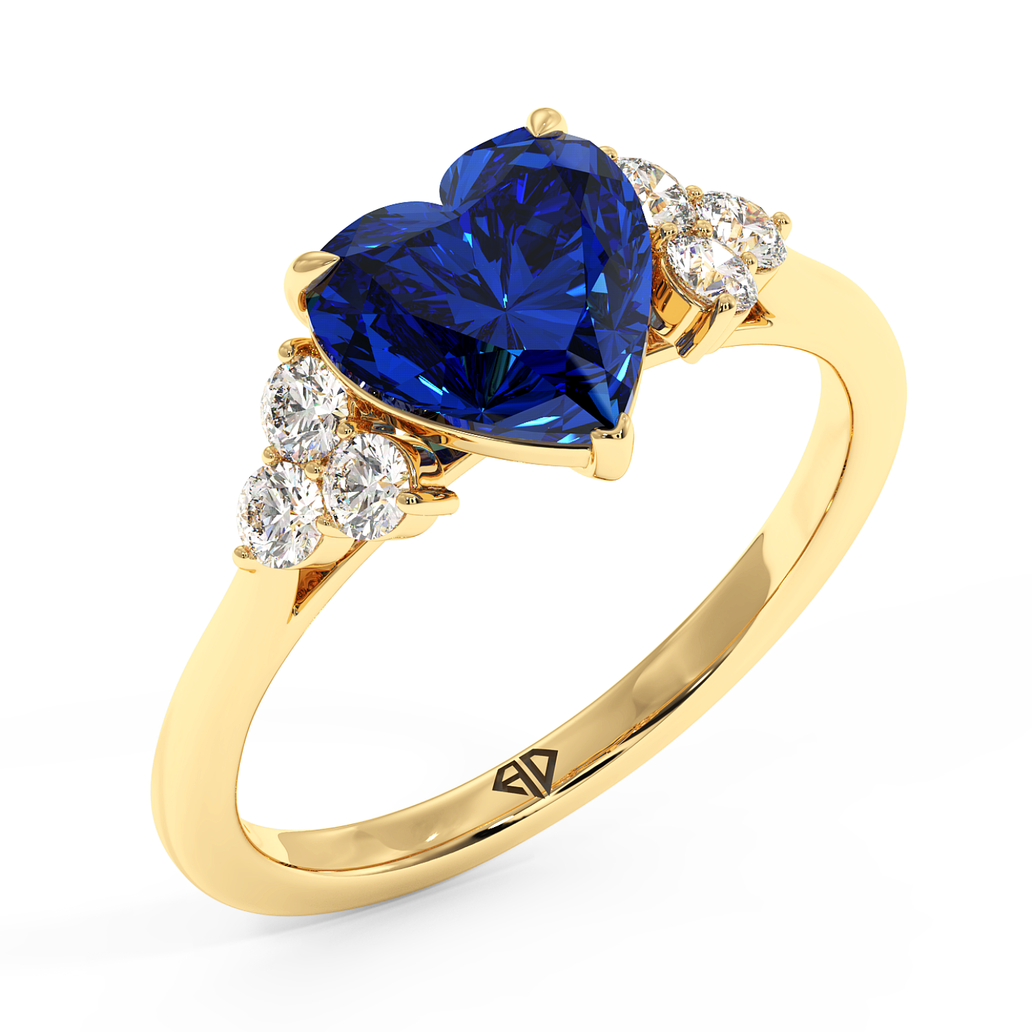 18K Yellow Gold Sasha Engagement Ring