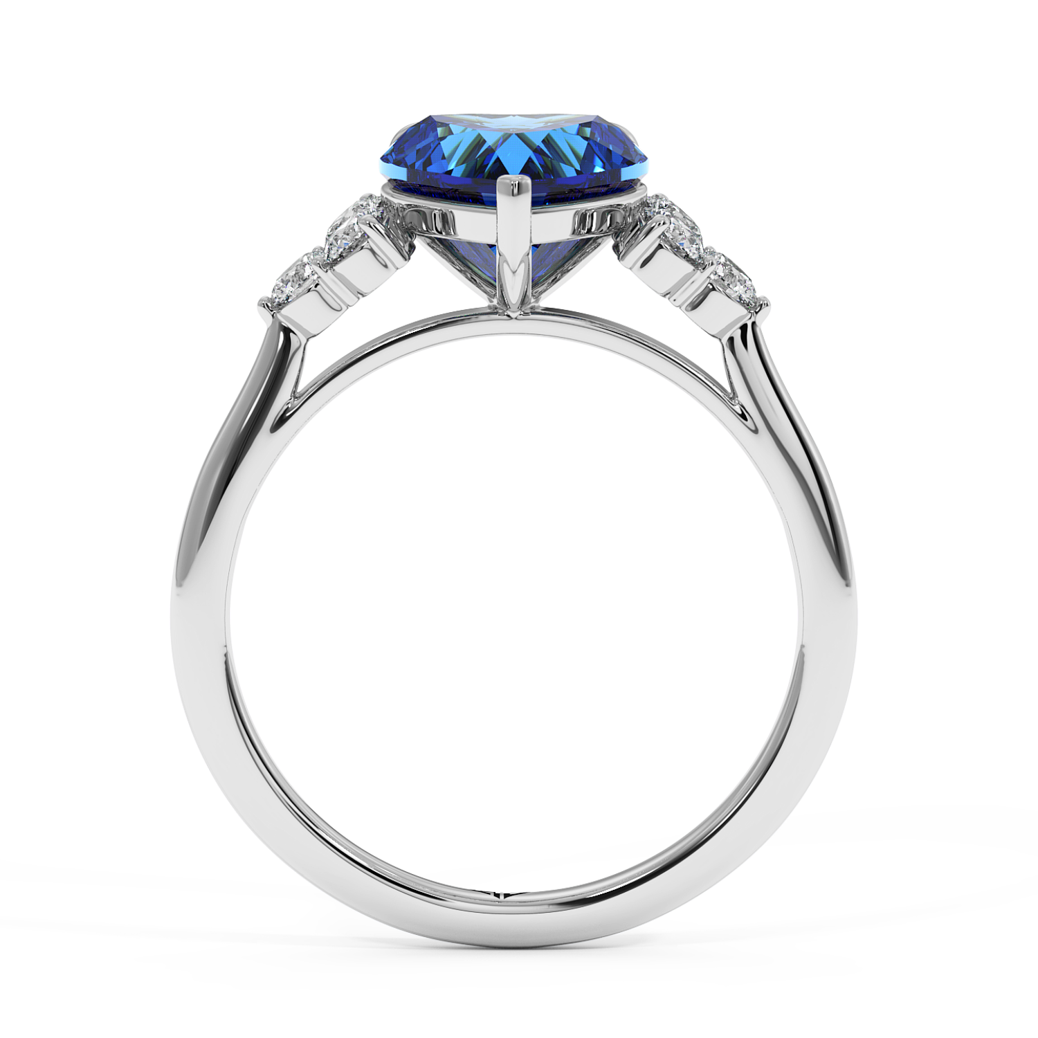 Platinum Sasha Engagement Ring