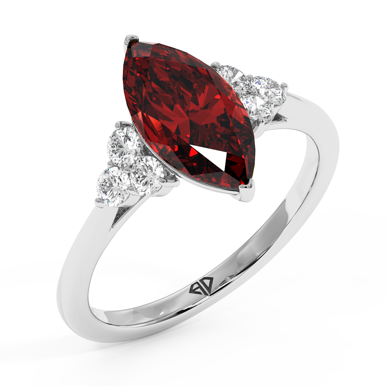 Platinum Sasha Engagement Ring