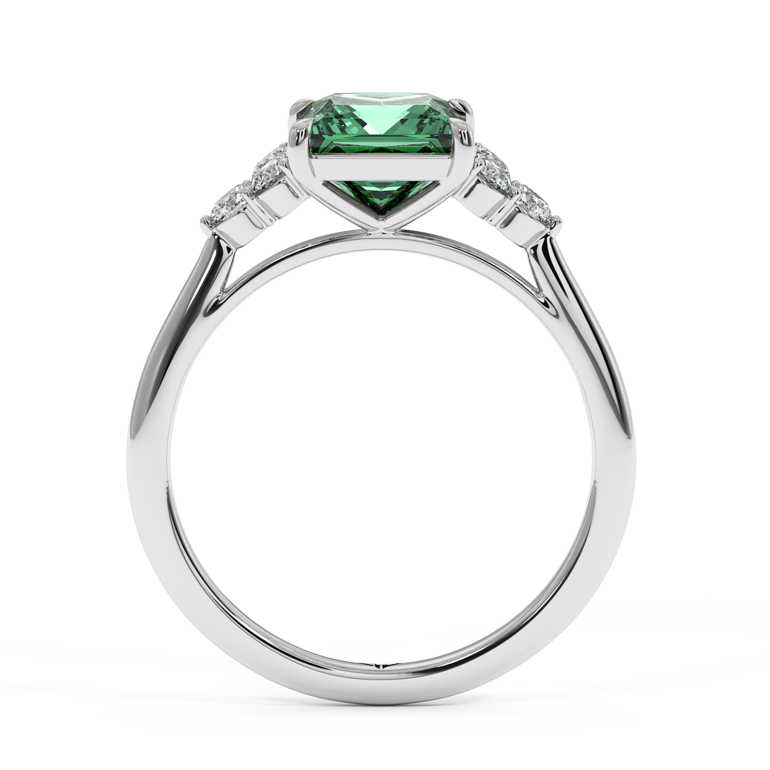 18K White Gold Sasha Engagement Ring