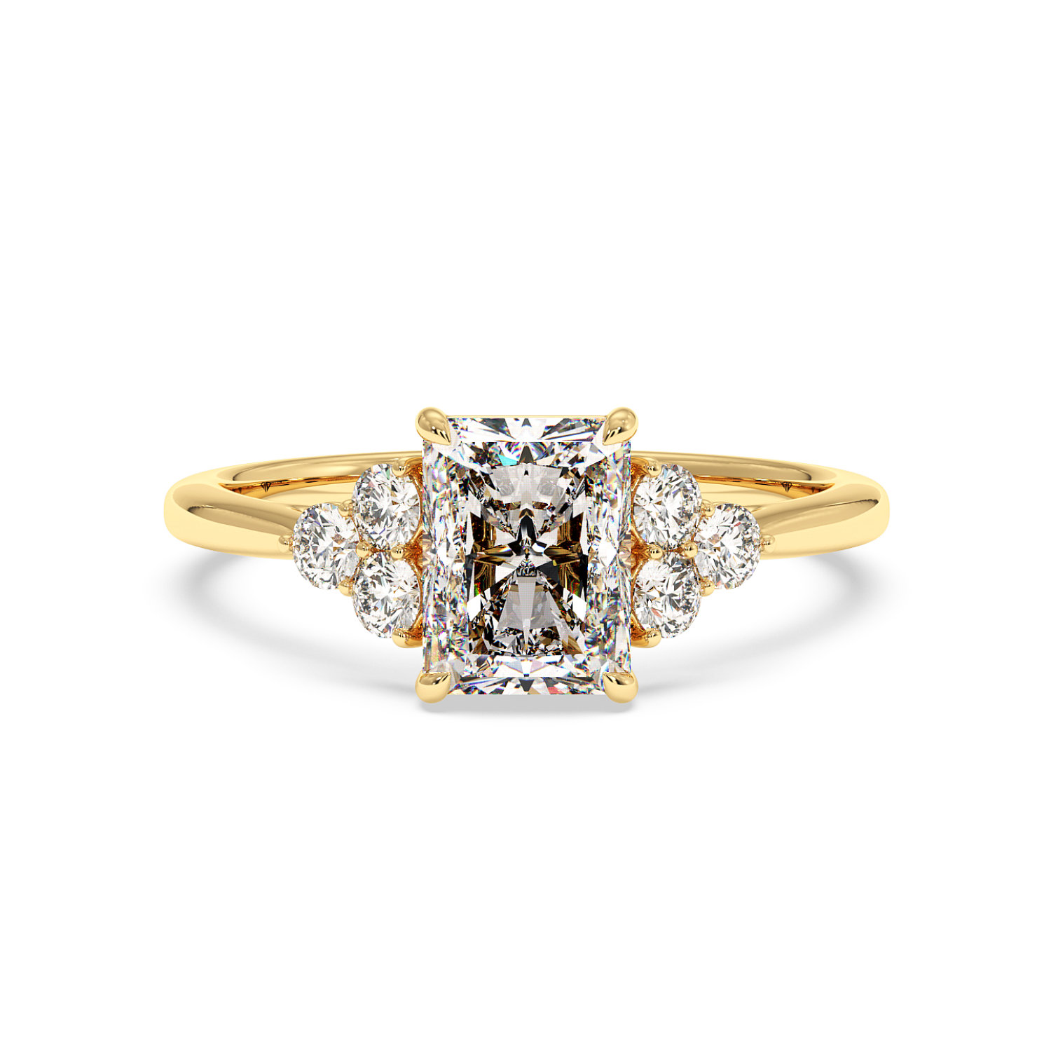 18K Yellow Gold Sasha Engagement Ring