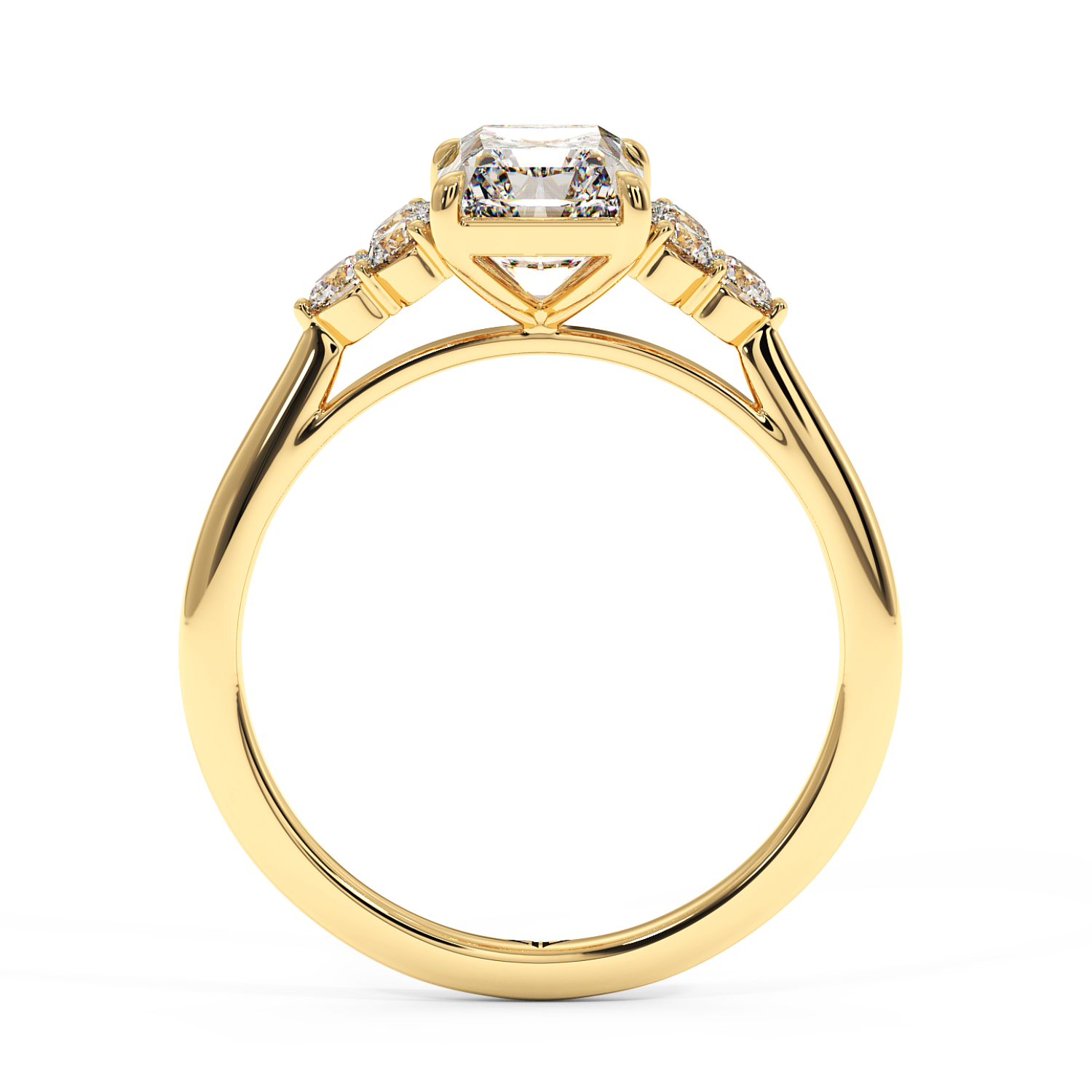 18K Yellow Gold Sasha Engagement Ring