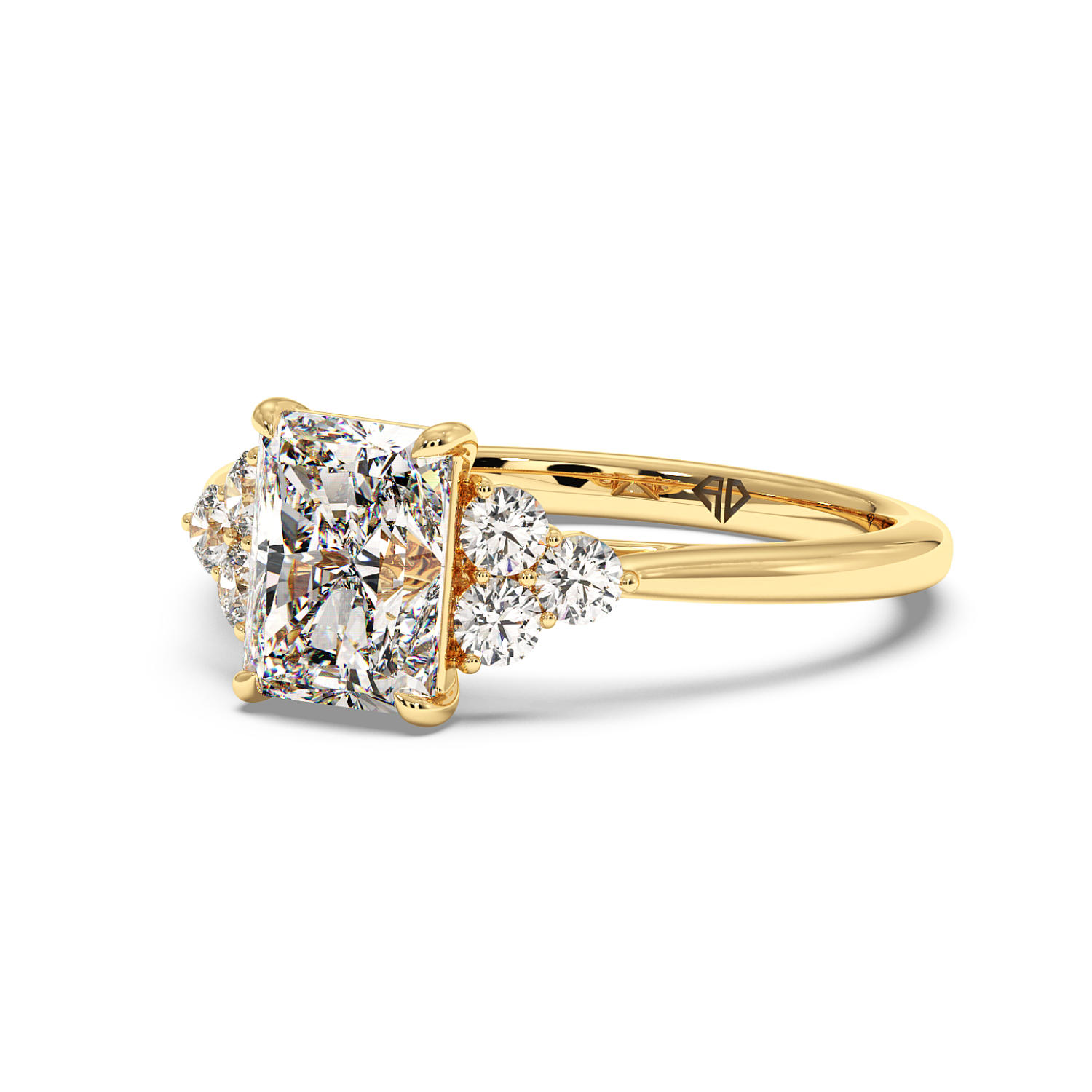 18K Yellow Gold Sasha Engagement Ring