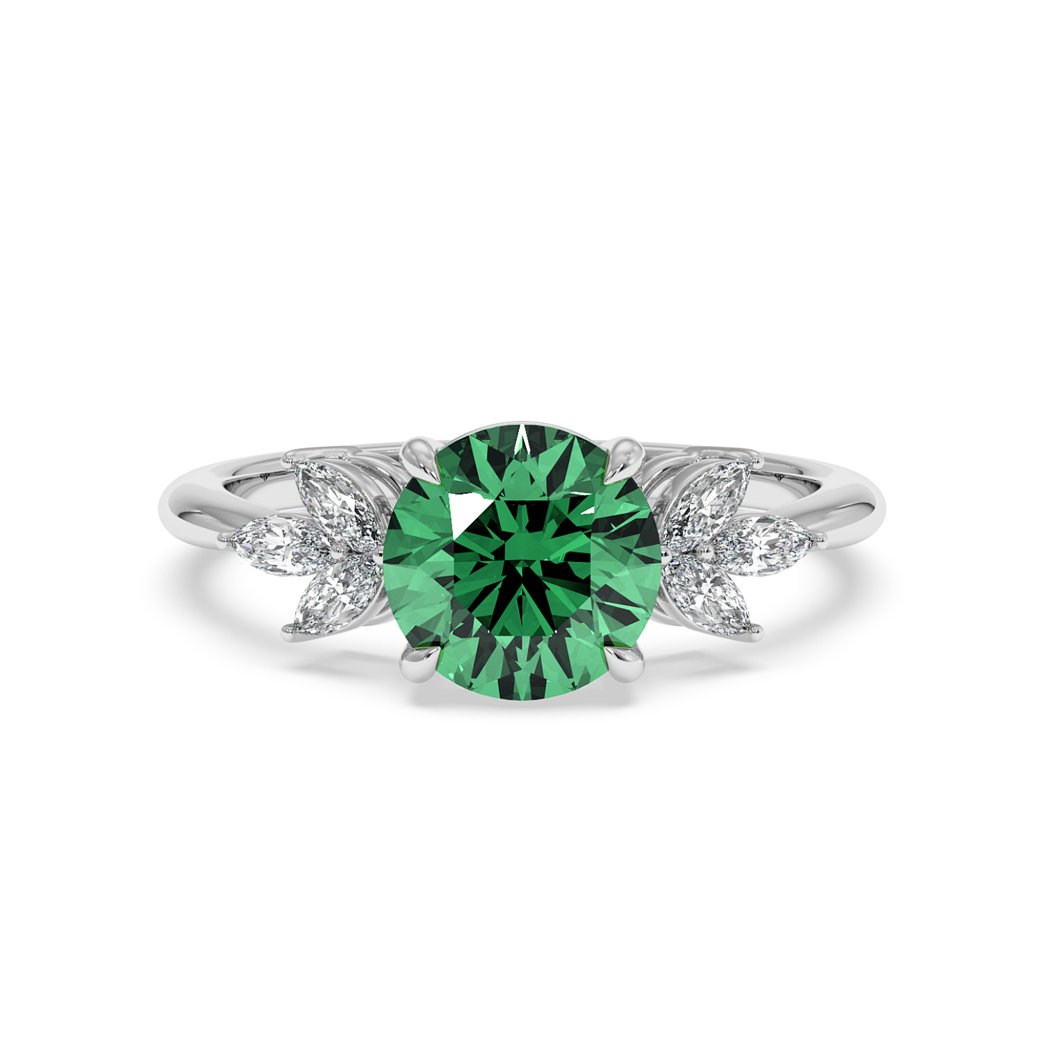 18K White Gold Heidi Engagement Ring